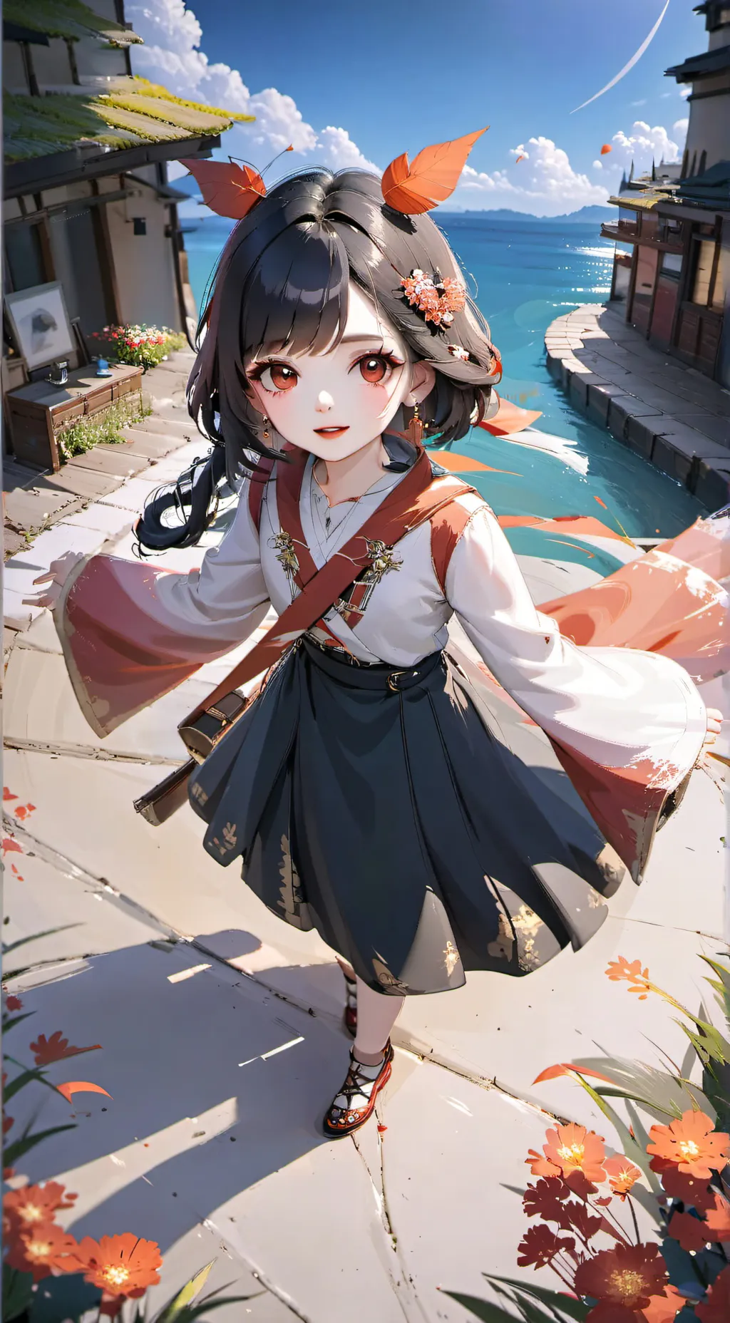 ai character: Komi background