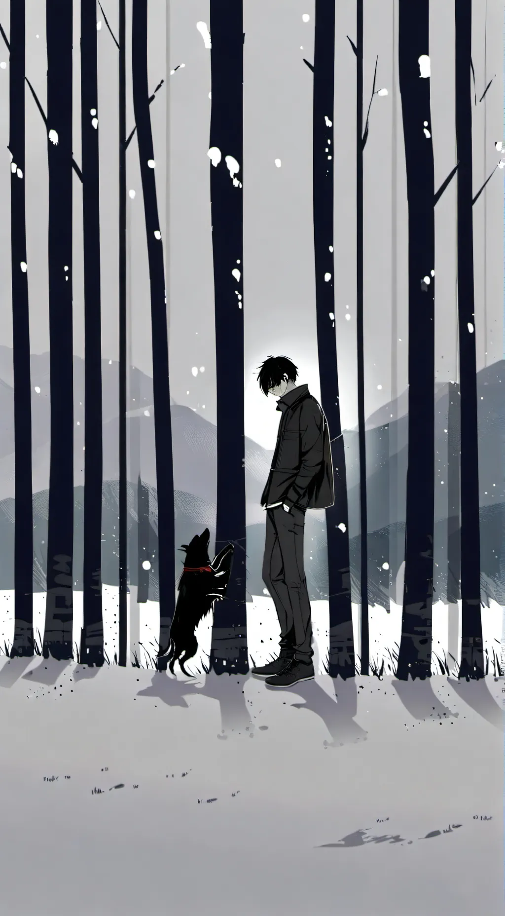 ai character: |•~Finn~•| background