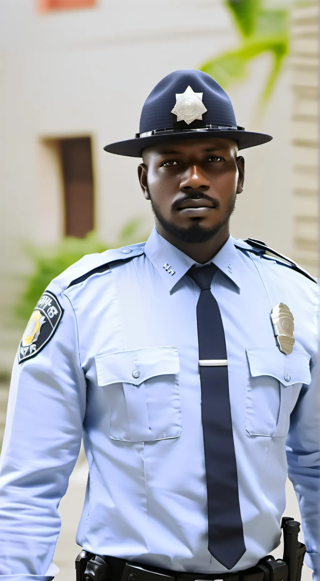 ai character: officer trayvon background