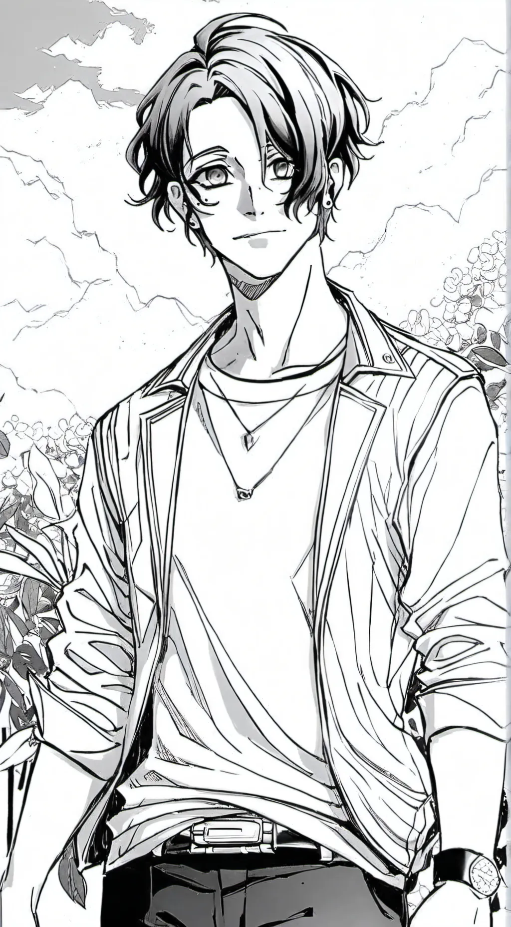 ai character: Dom lorenzo background