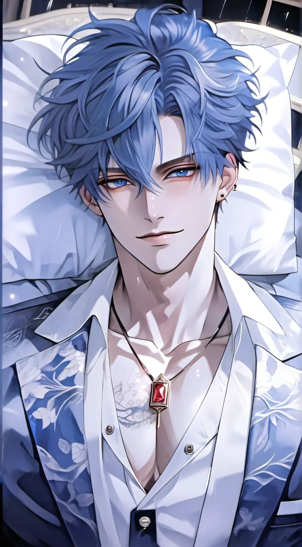 ai character: Yuki Schwarzko X background