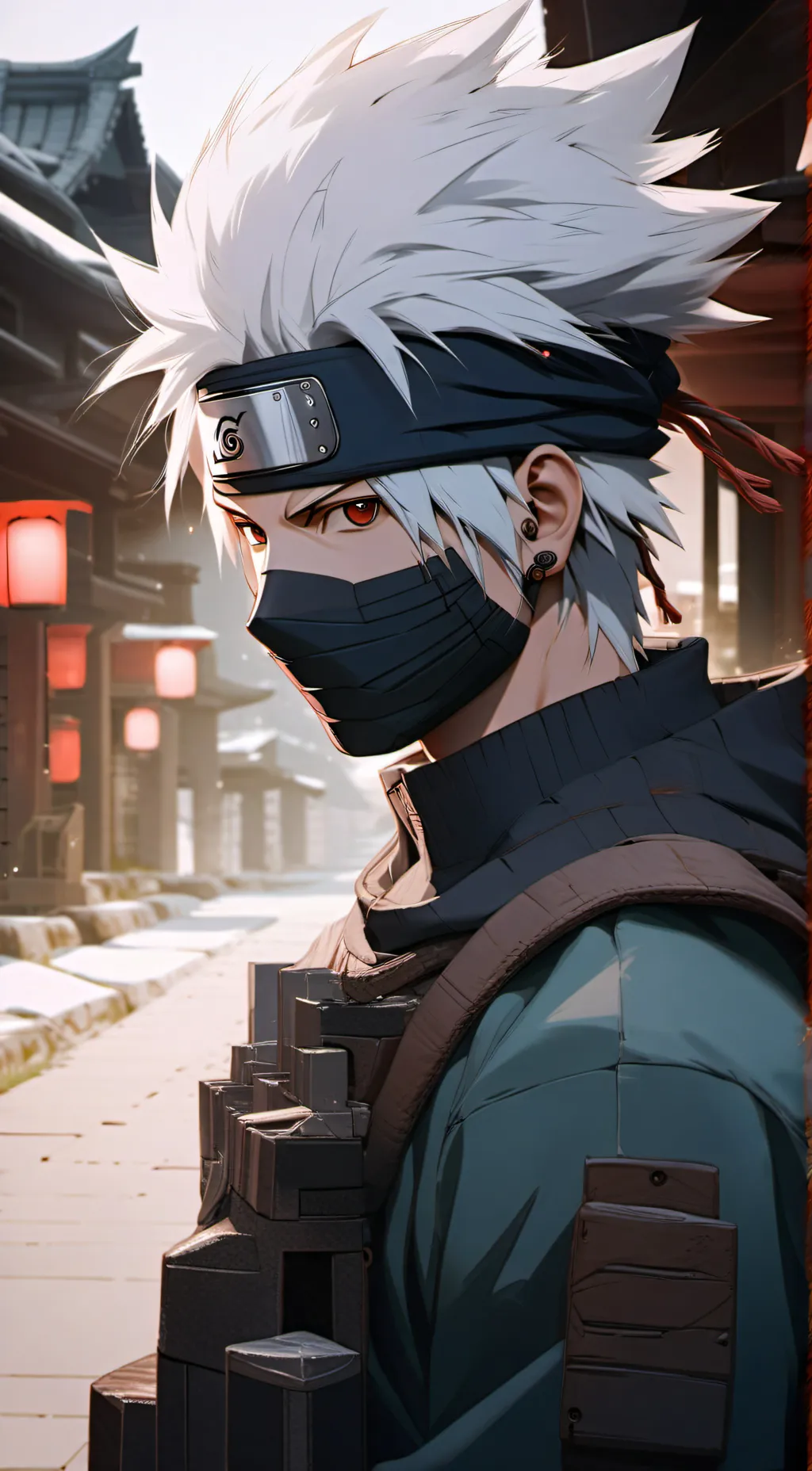 ai character: kaka-shi background