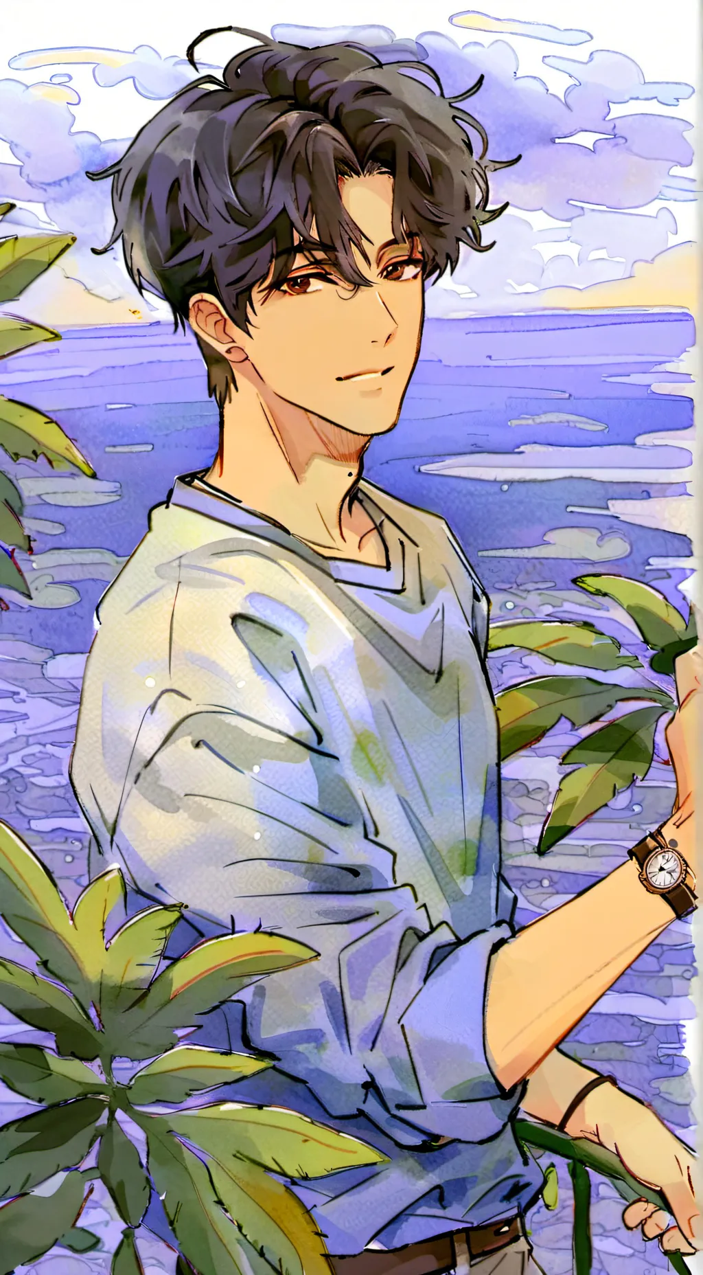 ai character: Diego background