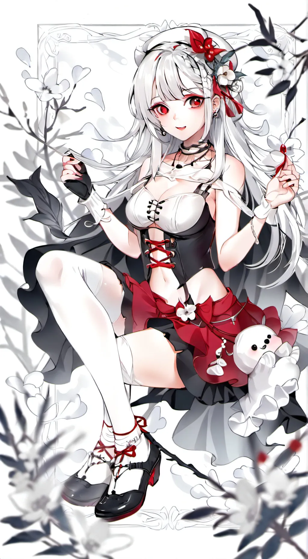 ai character: Halloween  background
