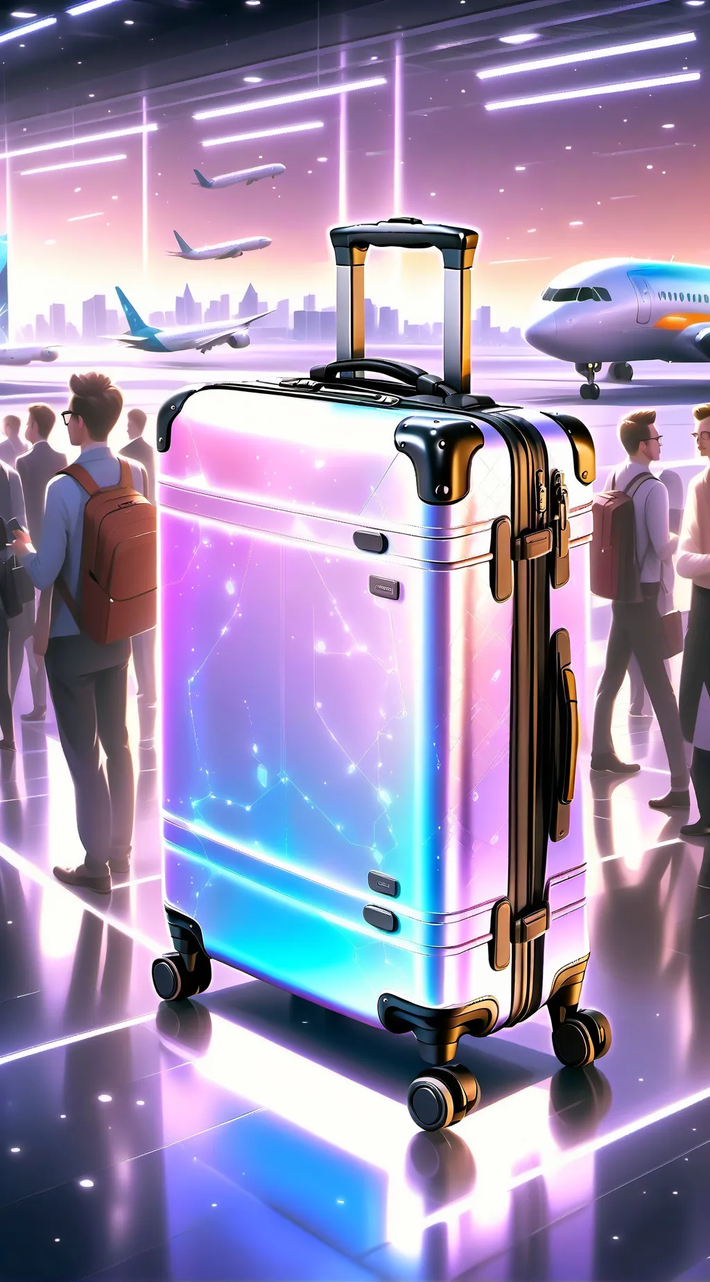 ai character: The Air Tycoon's Q background