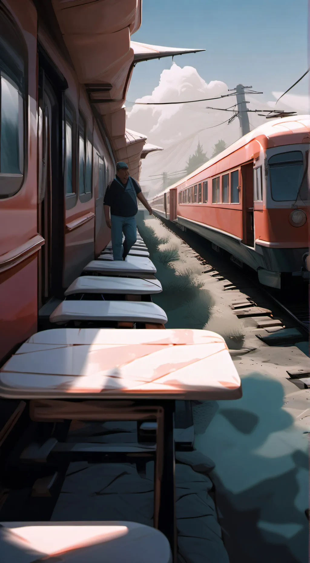 ai character: JJK X DEAD RAILS background