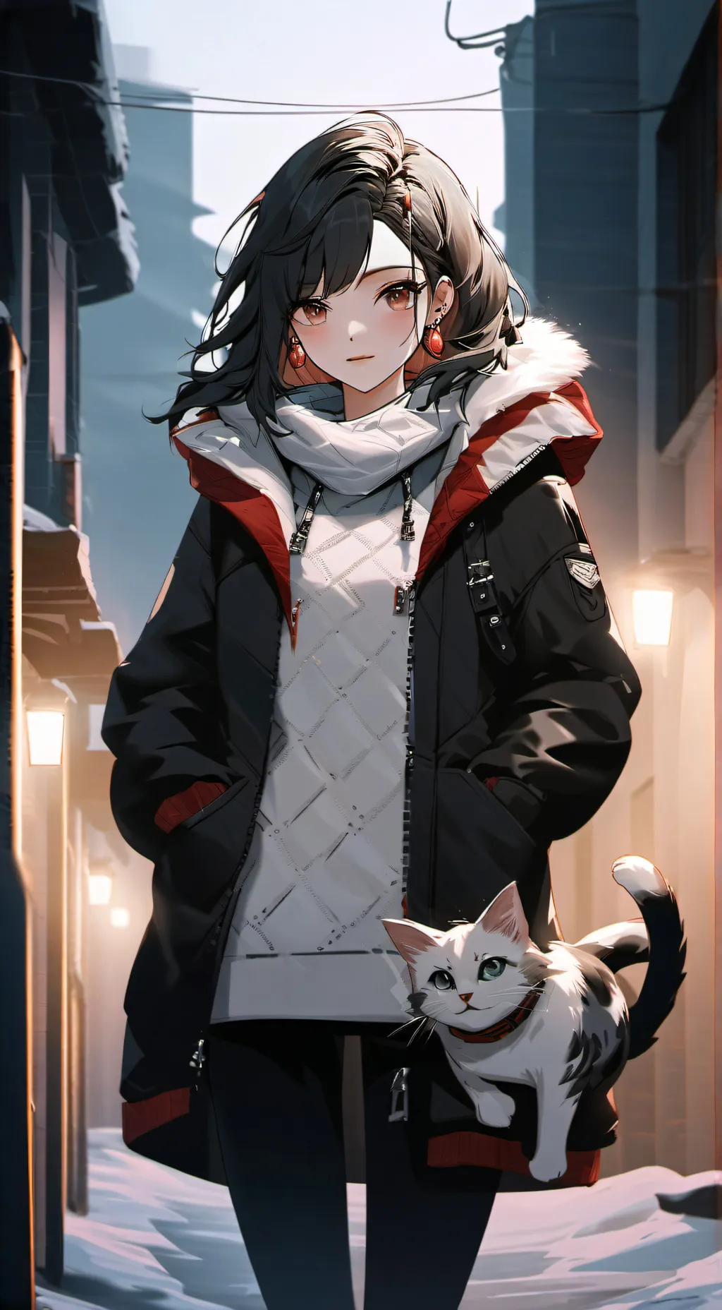 ai character: Luz background