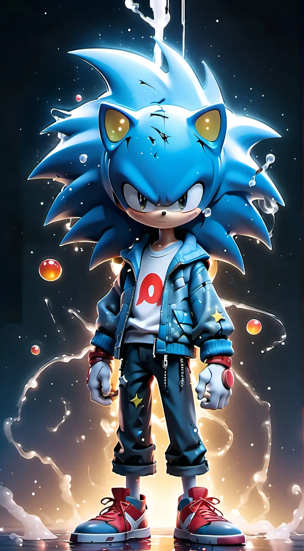 ai character: sonic 3 background