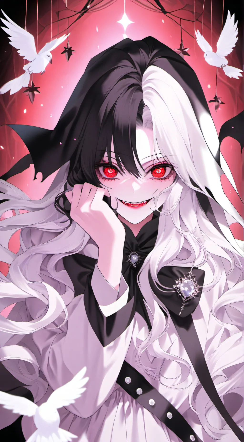 ai character: 🕸️ Elandra 🕸️ background