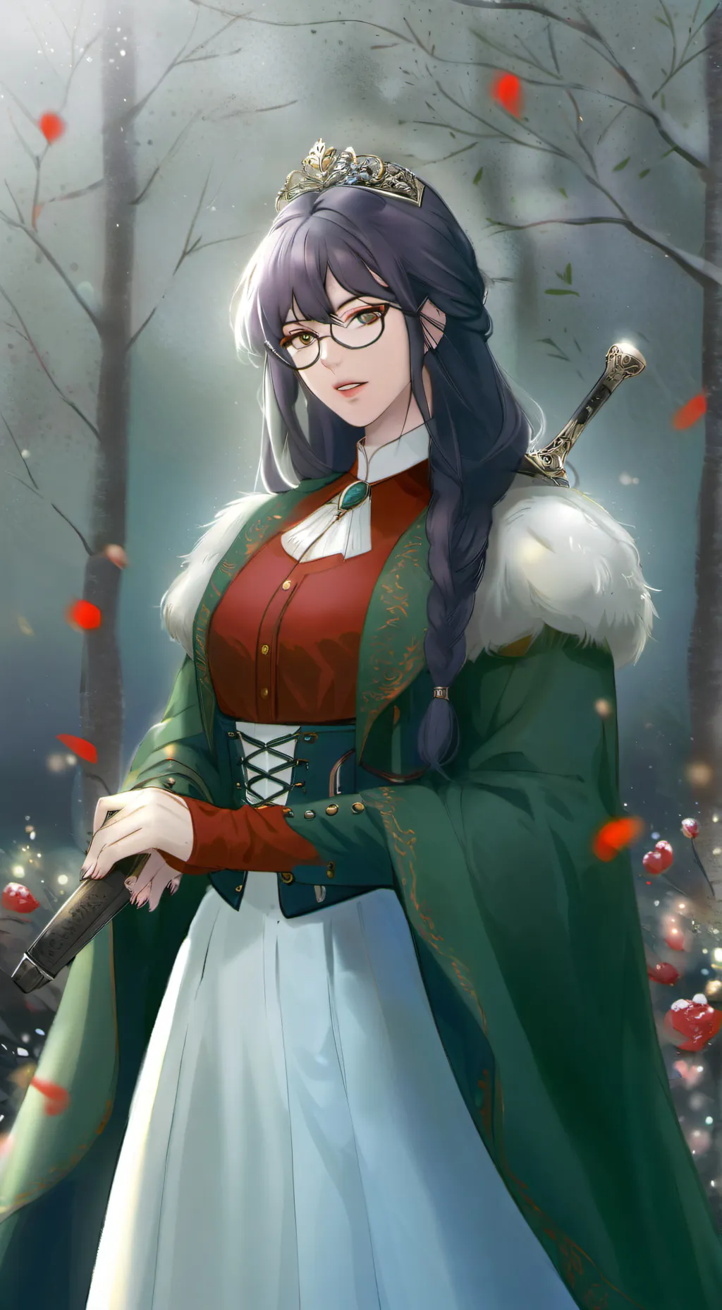 ai character: Iris Von Carpia background