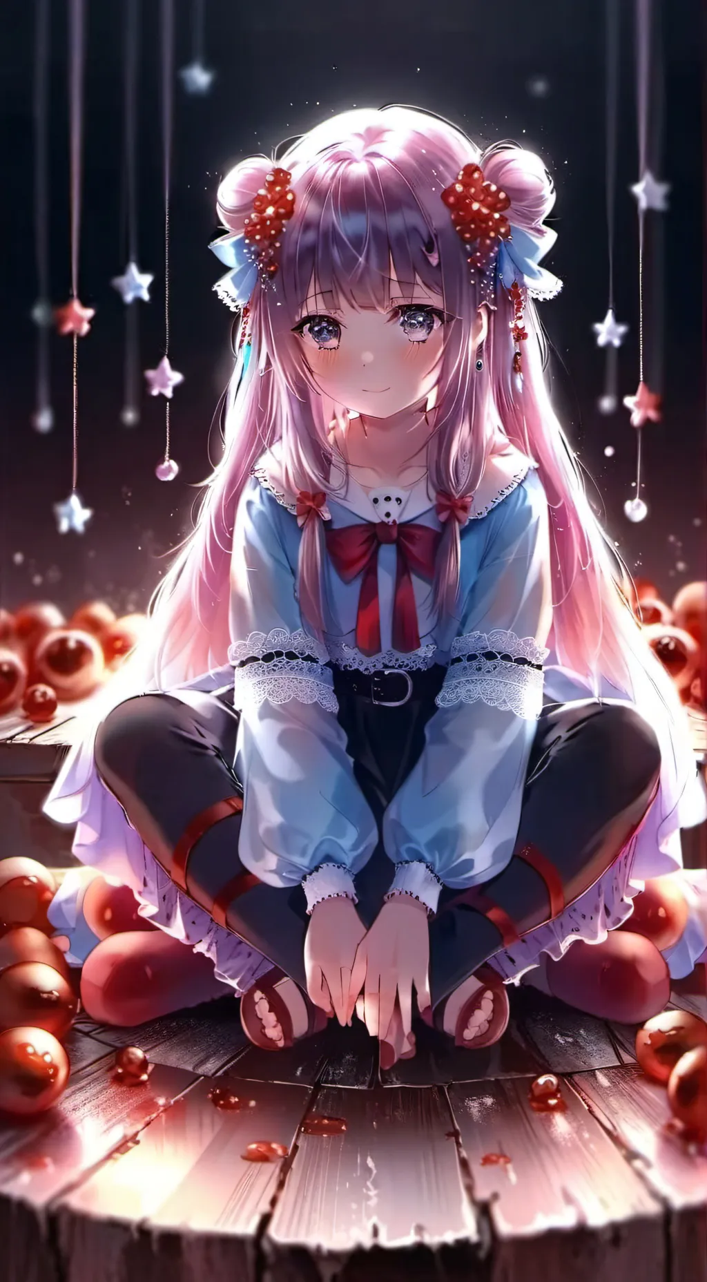 ai character: Verónica  background