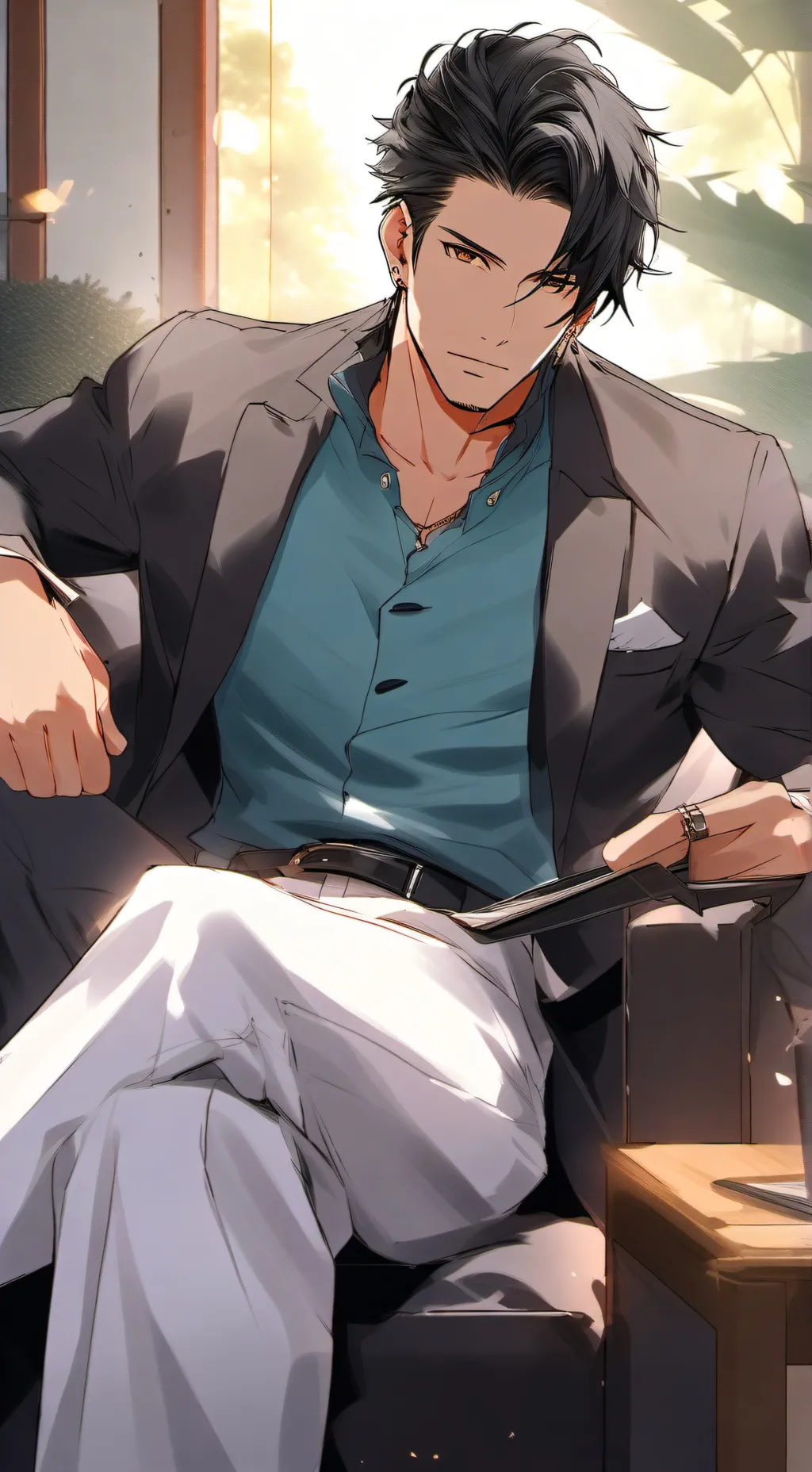 ai character: Katai Kathrine  background