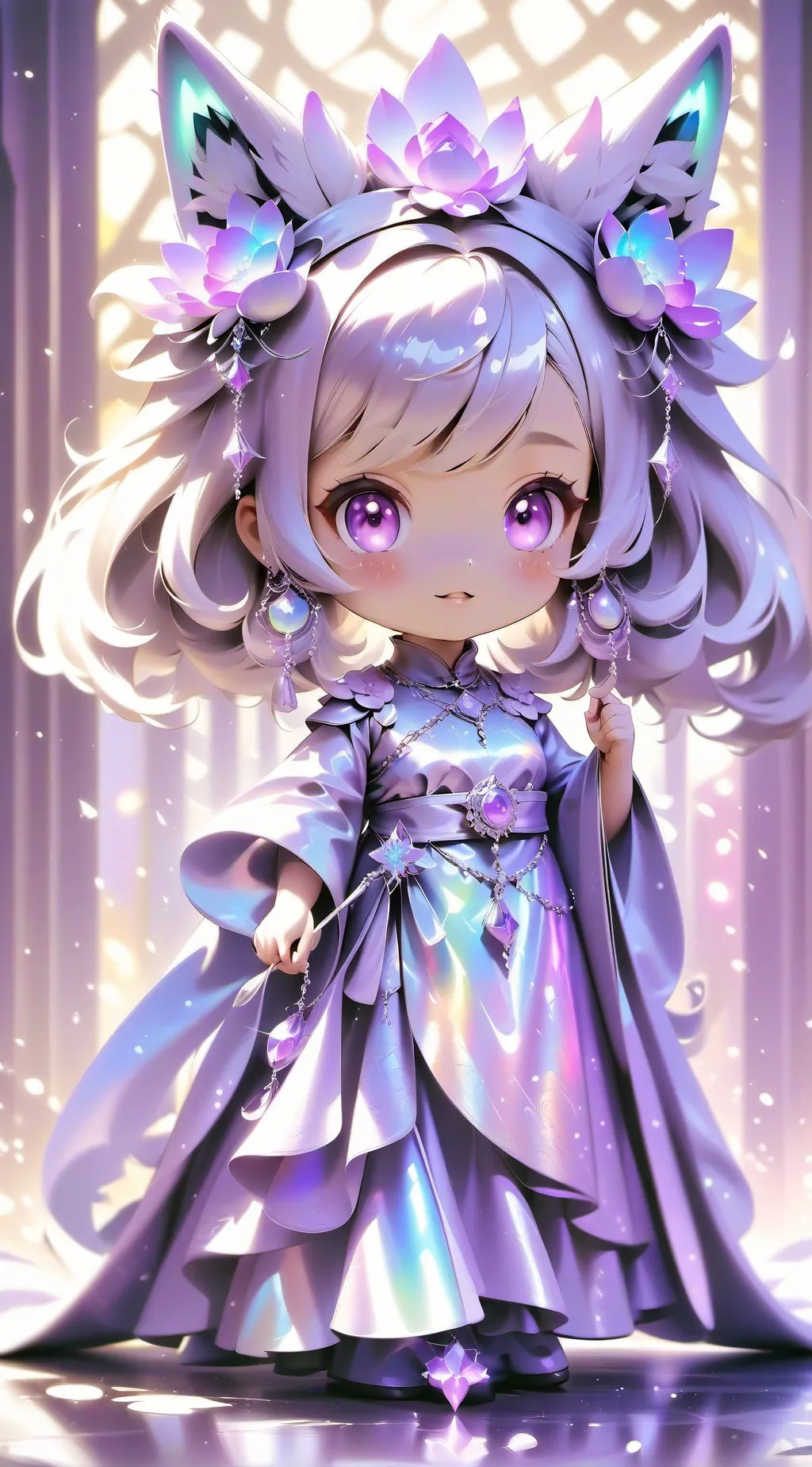 ai character: coelha gorda background