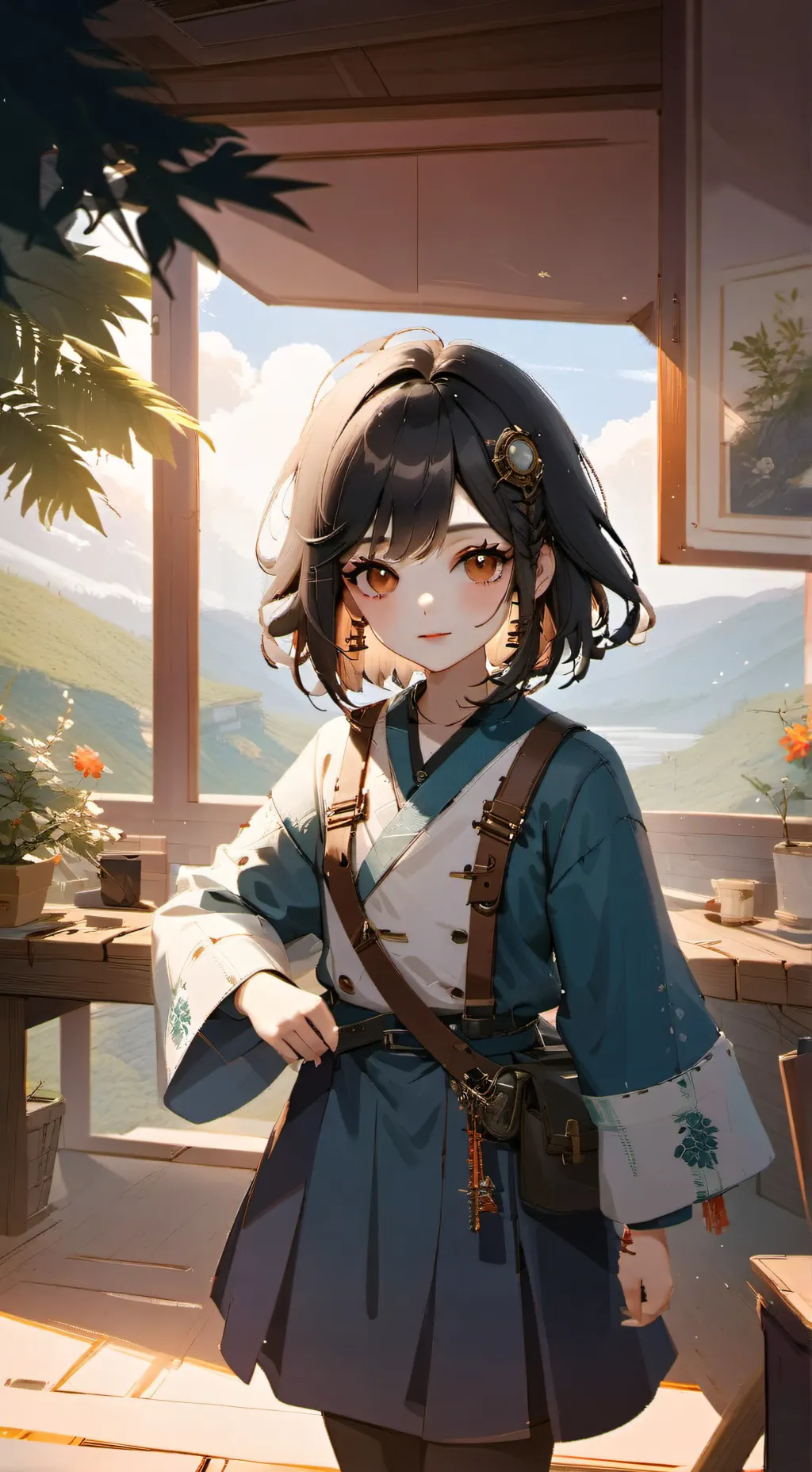 ai character: tu novia ellen yoe background
