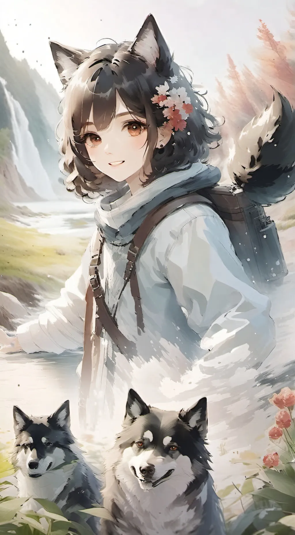 ai character: maria la mas pu background