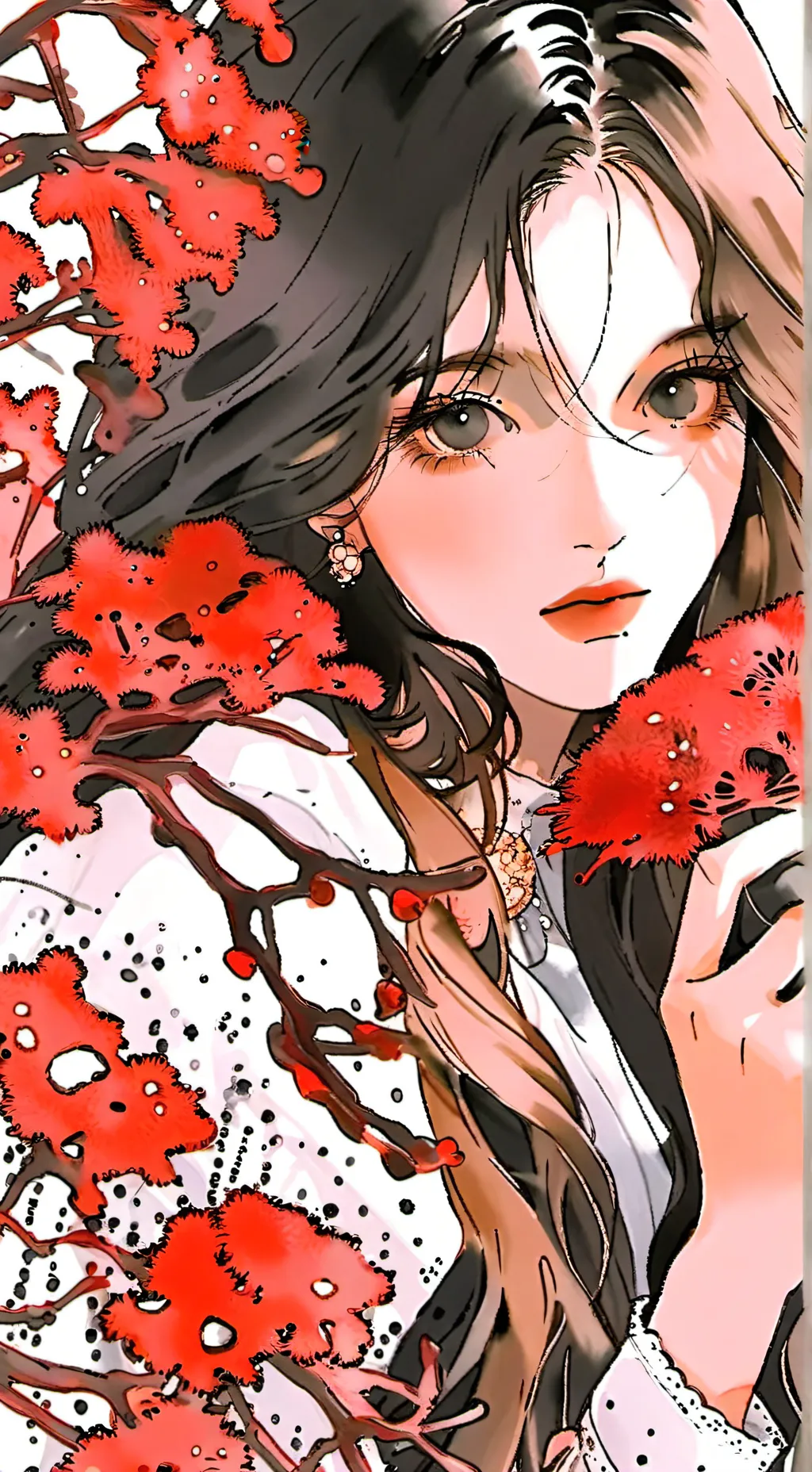 ai character: ENEMIES TO LOVERS! background