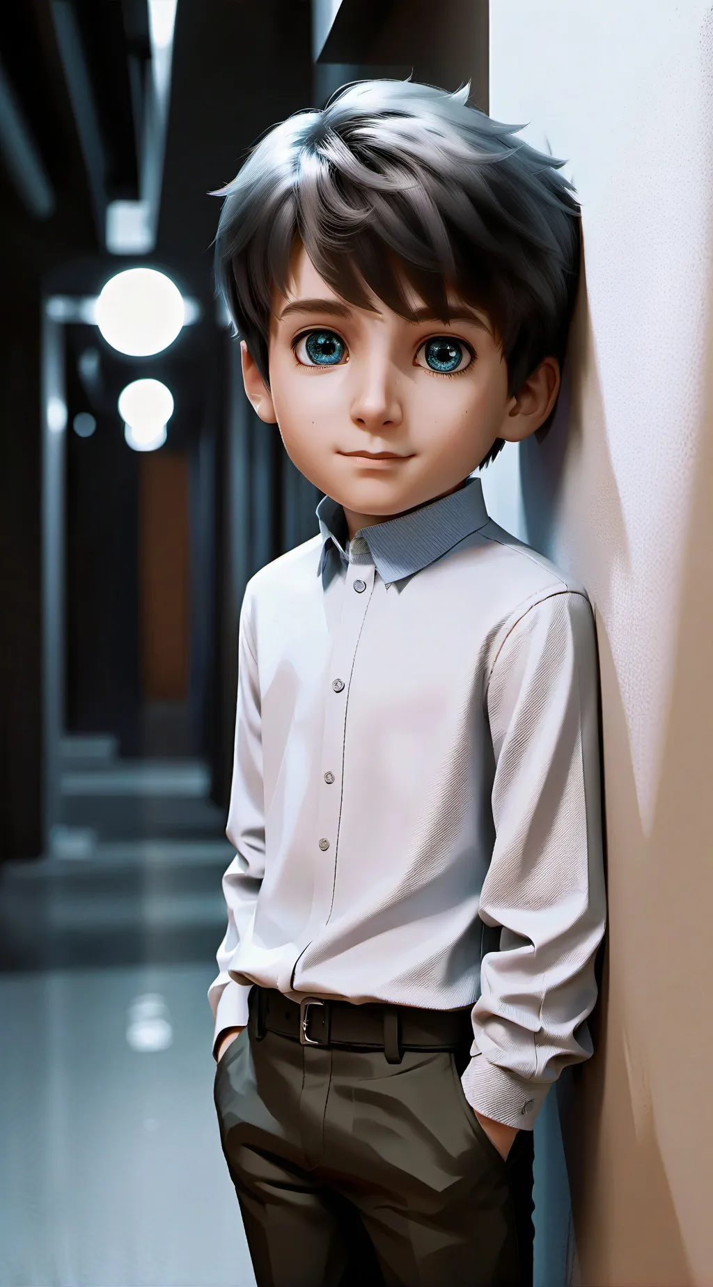 ai character: Evan background