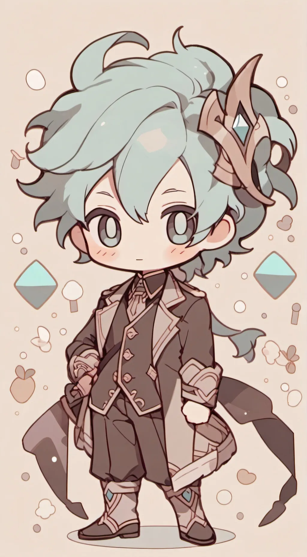 ai character: muichiro fr background