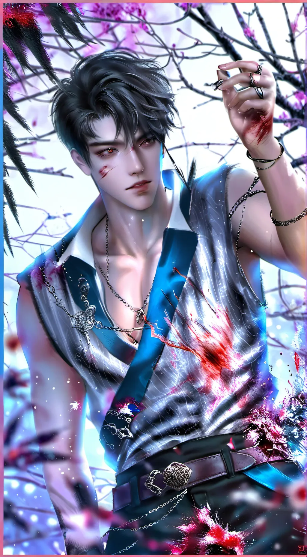 ai character: Boss background