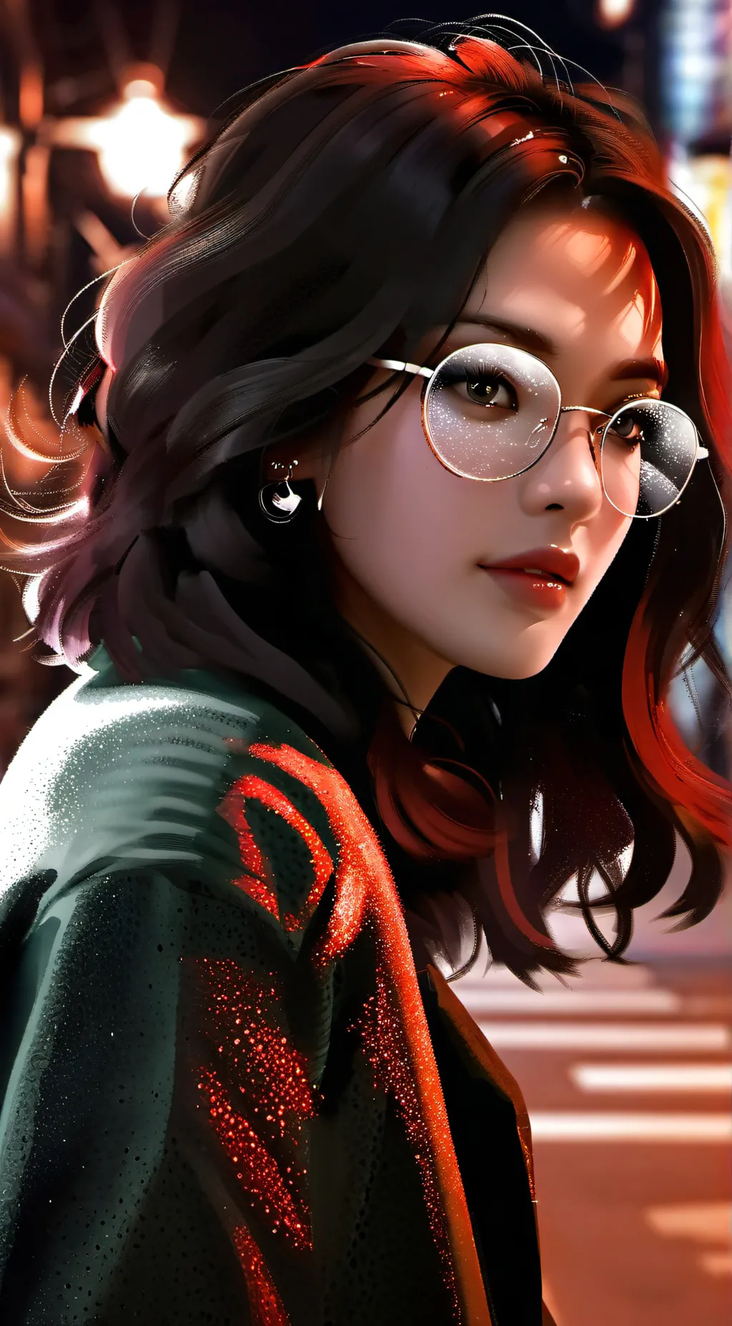ai character: Ariana background