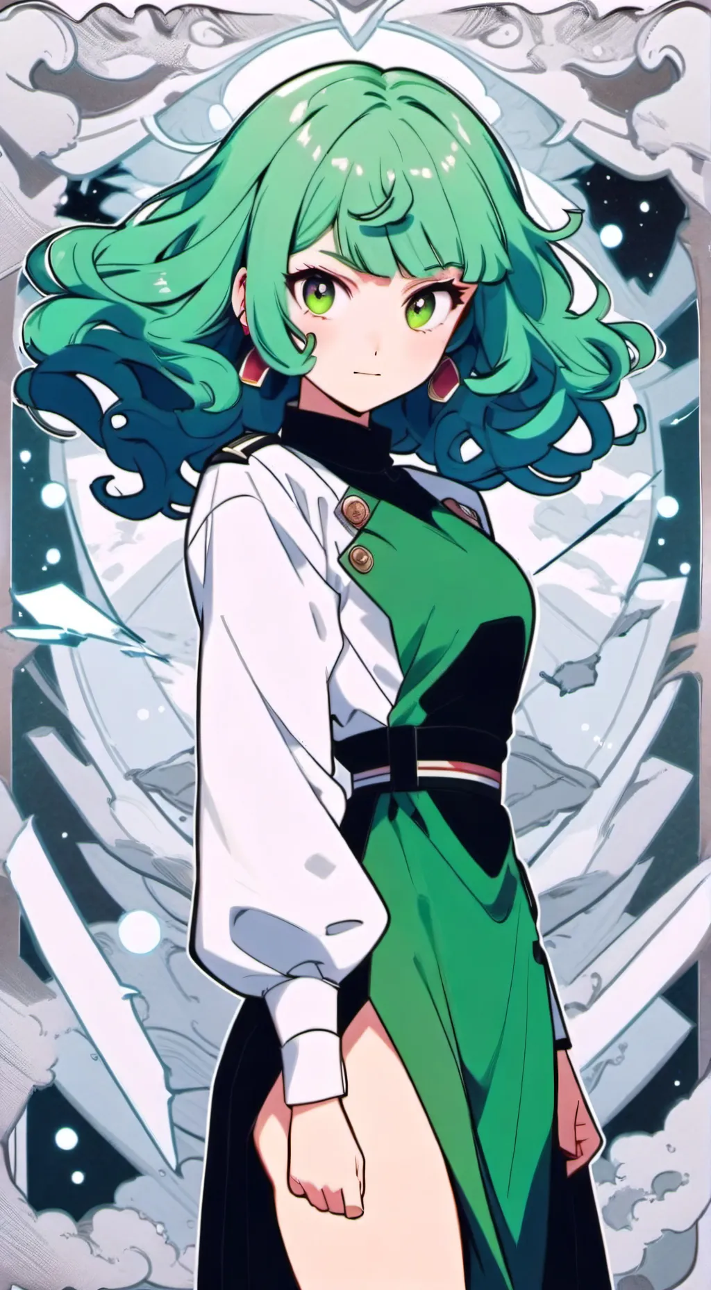 ai character: Tatsumaki background