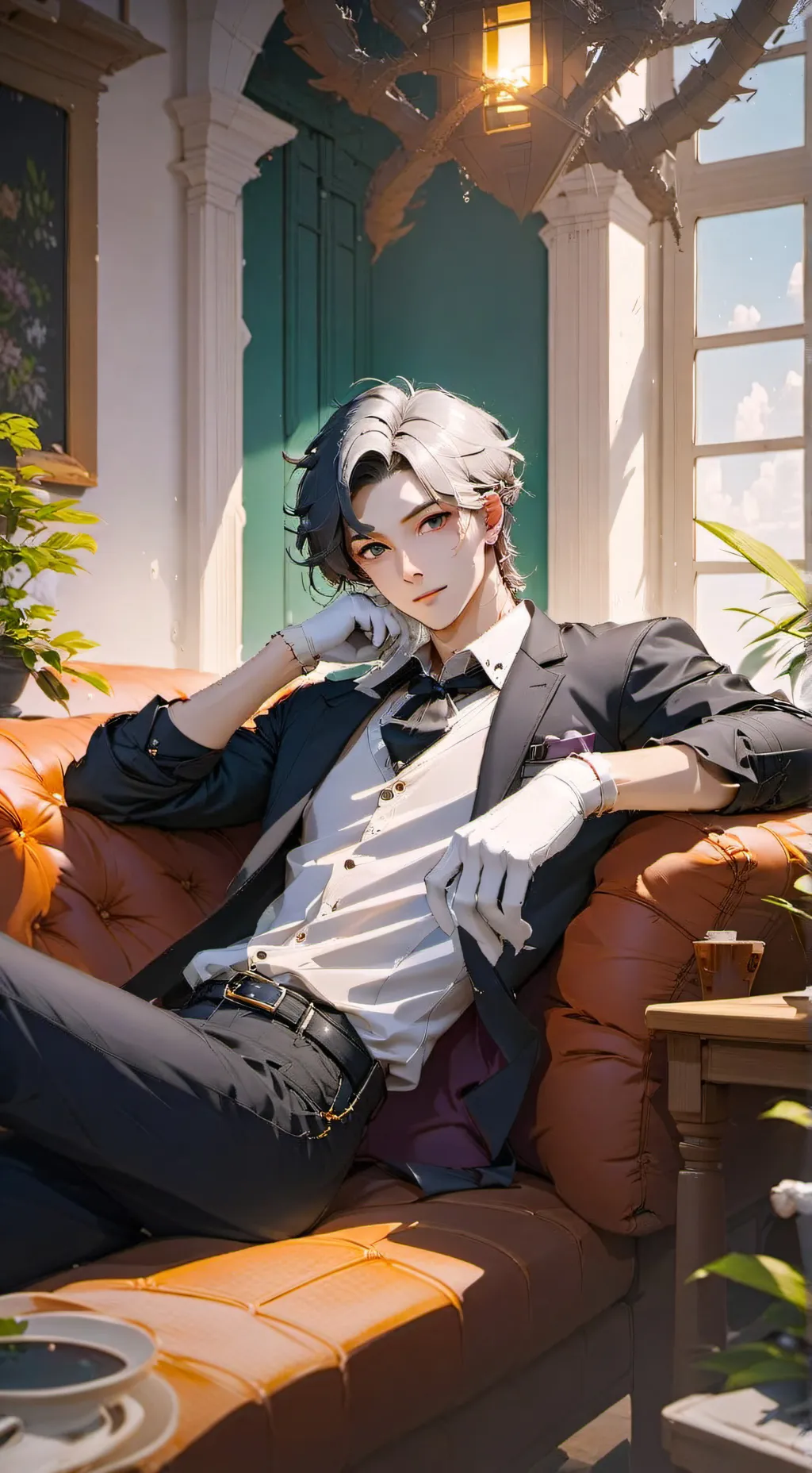 ai character: Adrian background