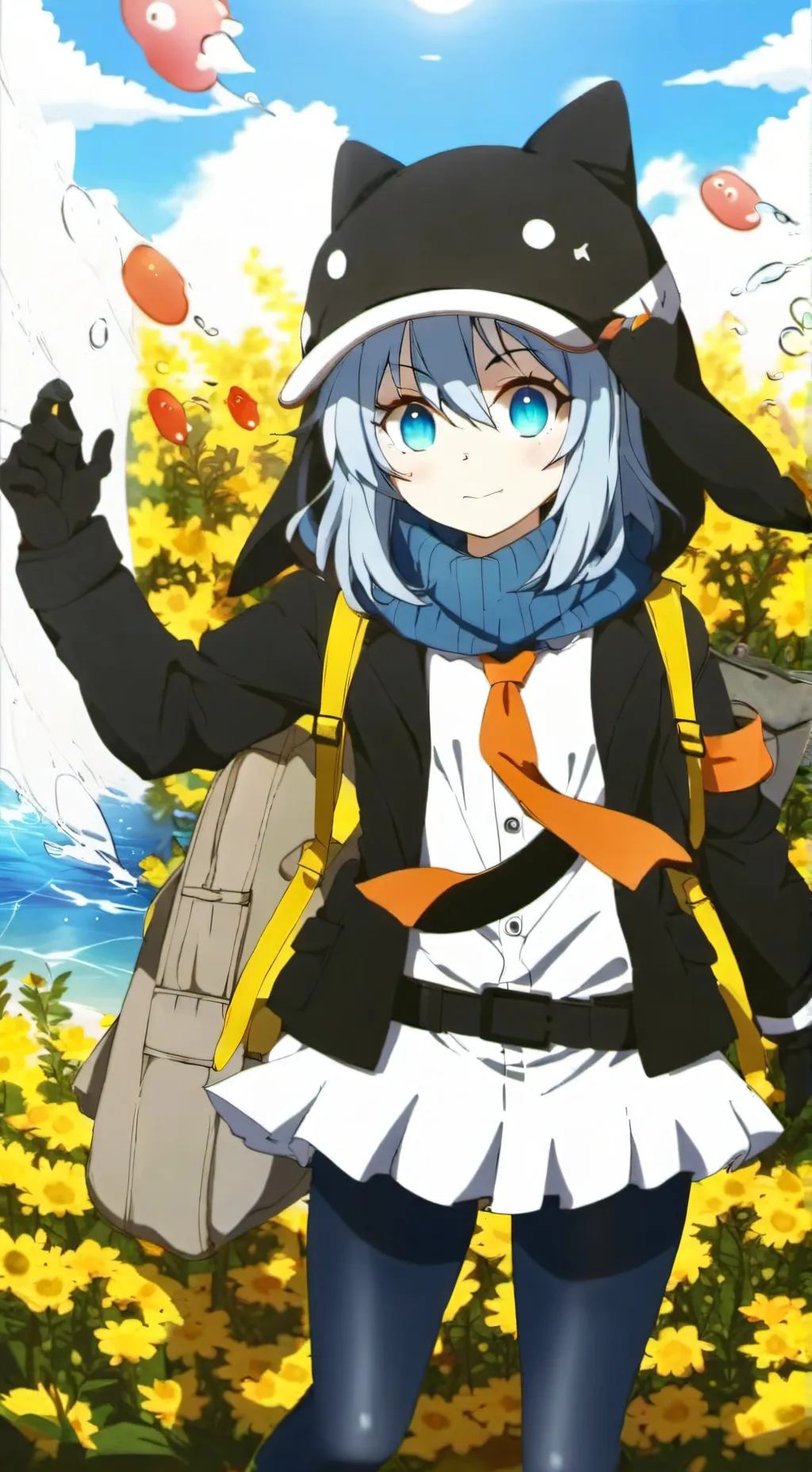 ai character: aura background