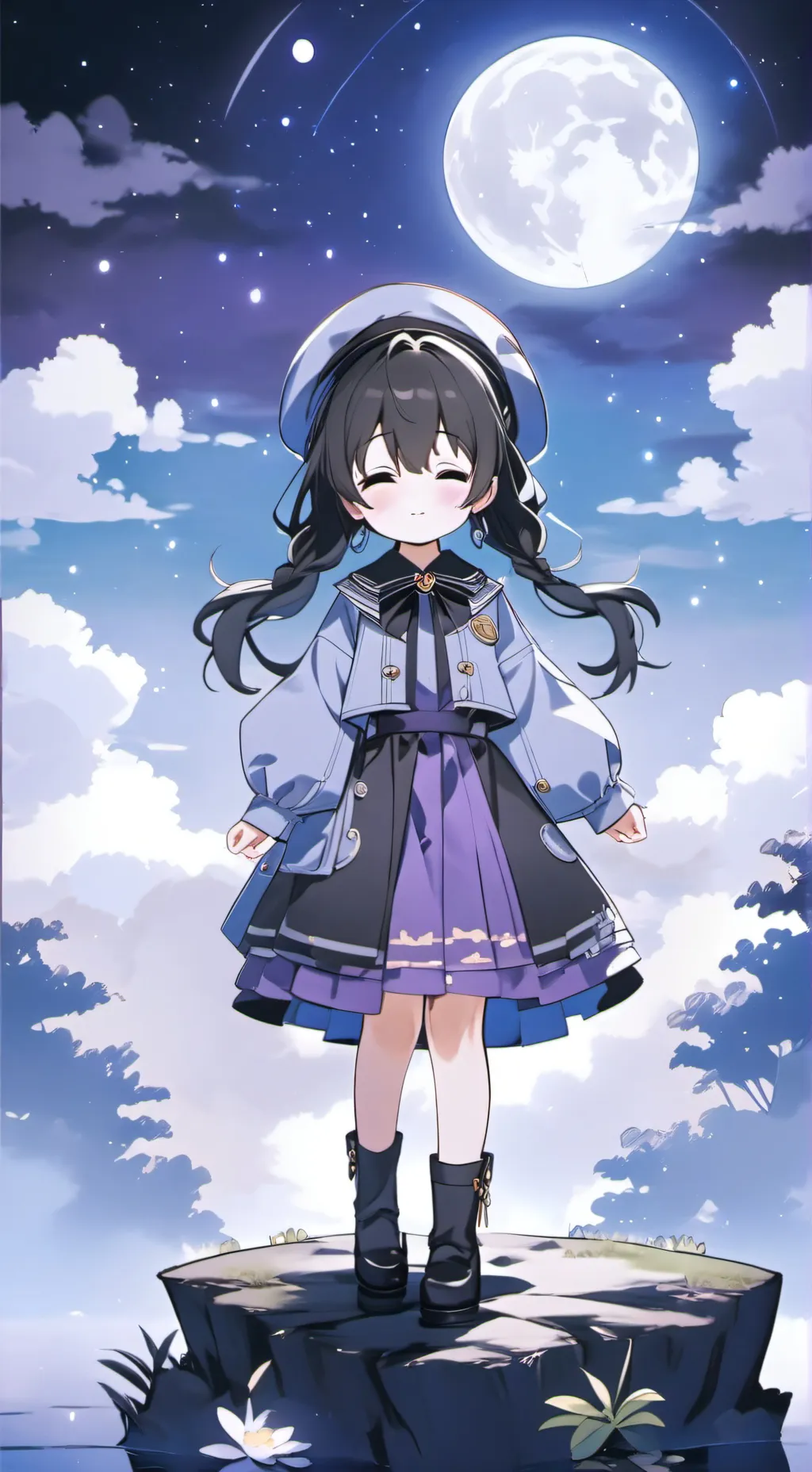 ai character: Evelyn background