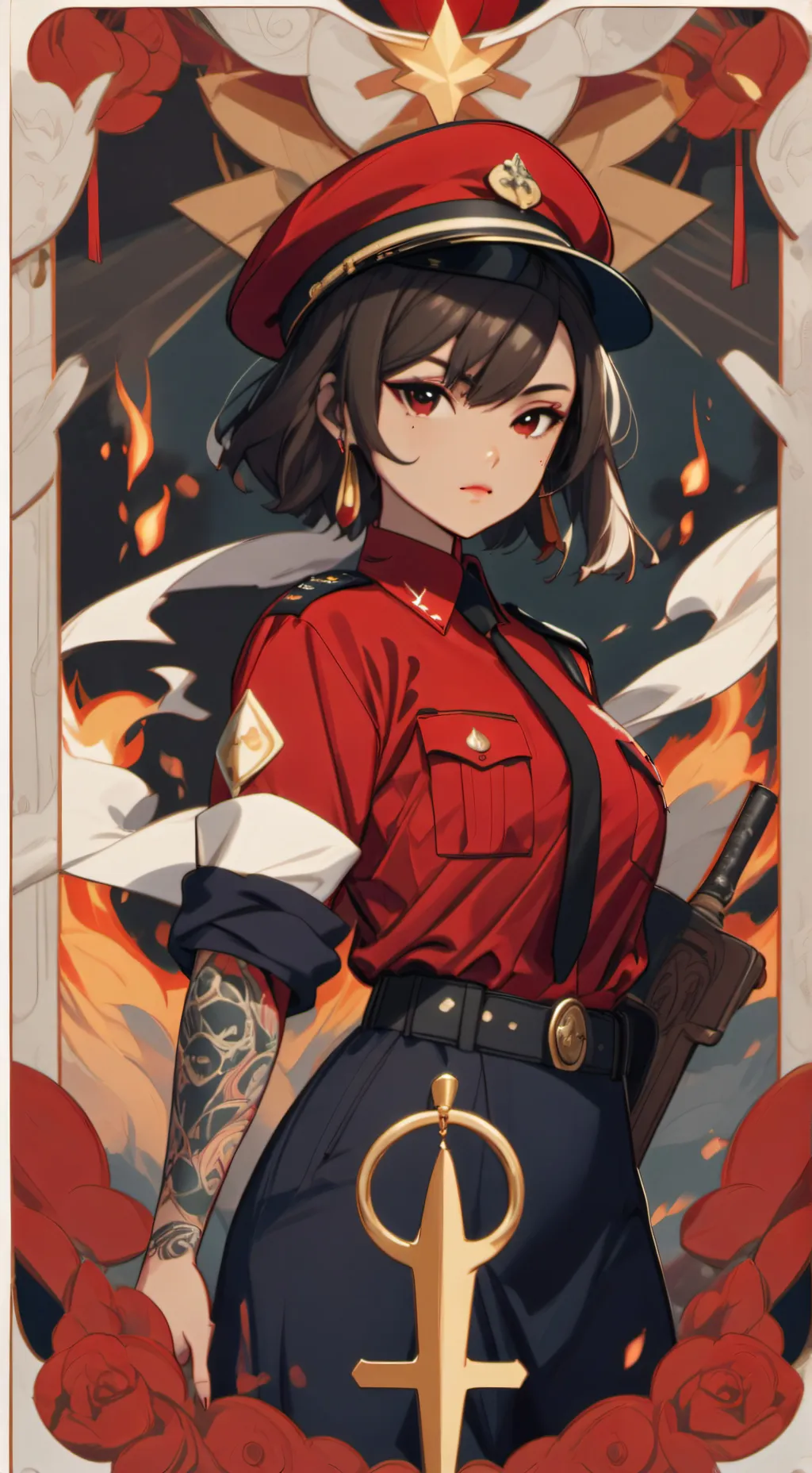 ai character: Lilly background
