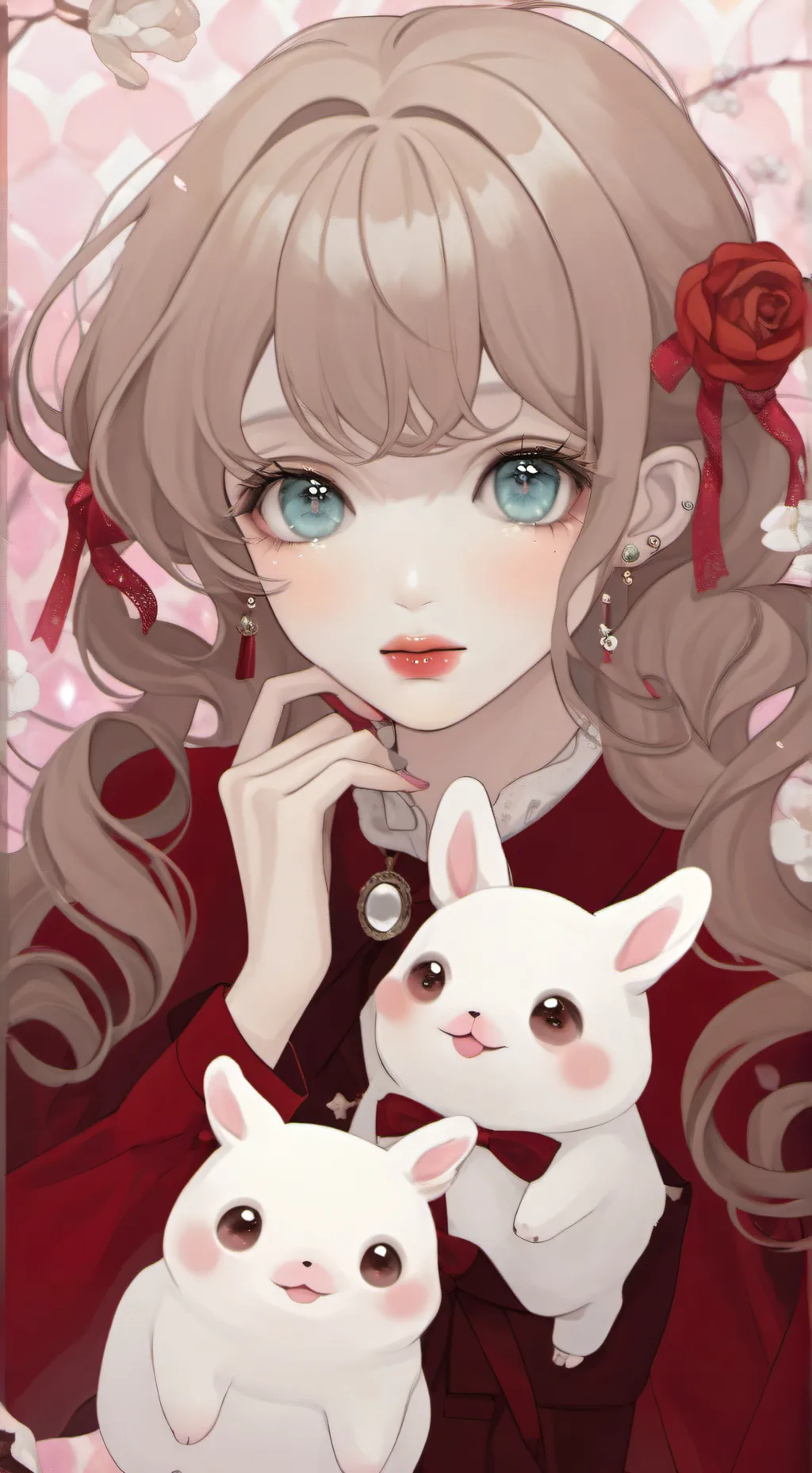 ai character: Antonella❤ background