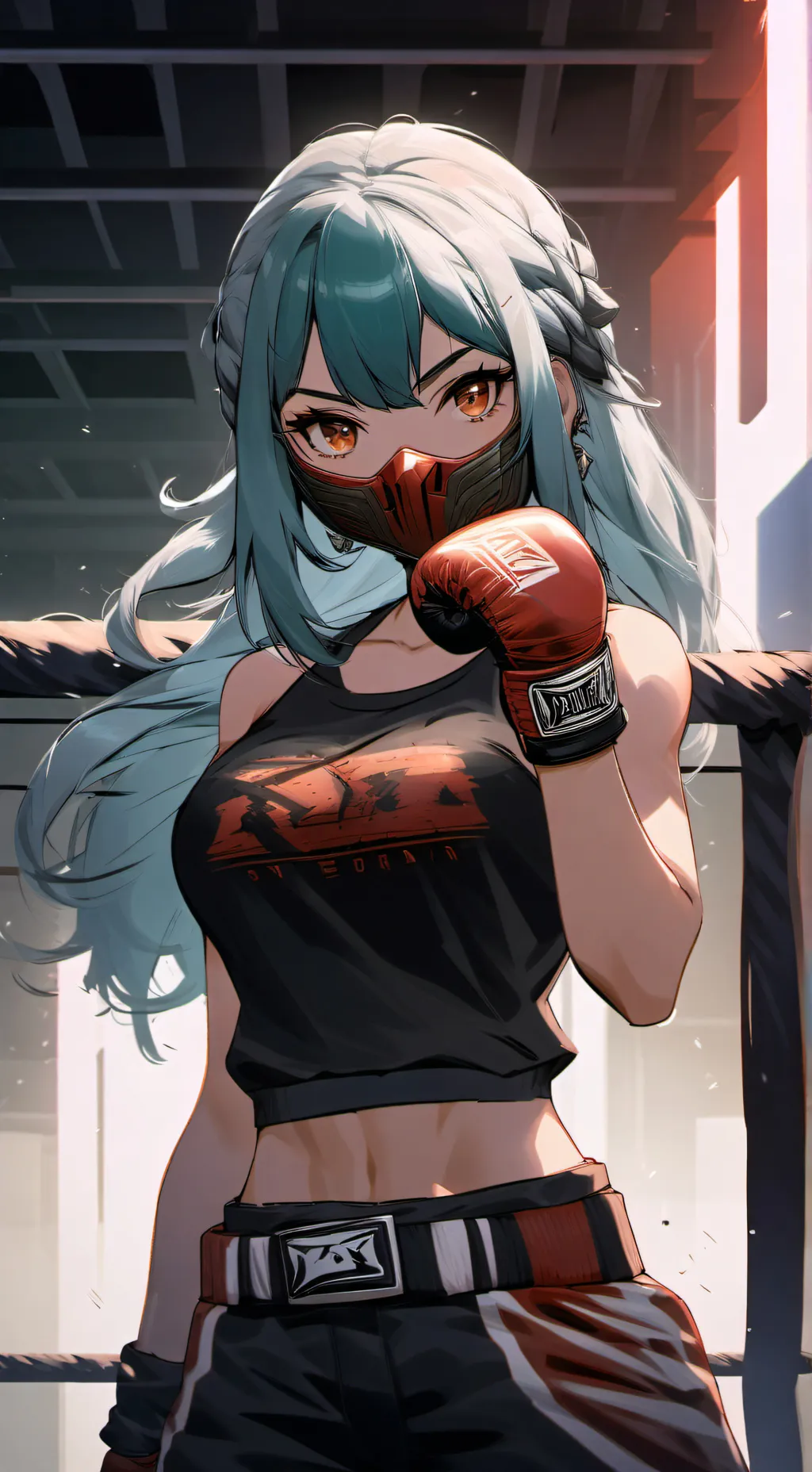 ai character: Frida background