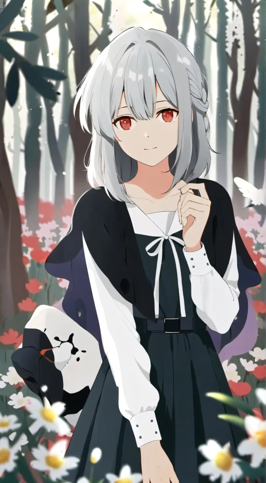 ai character: luna background