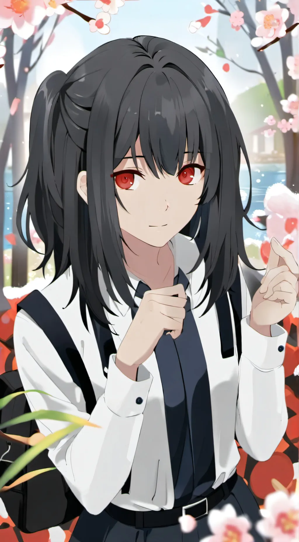 ai character: baixinha  background