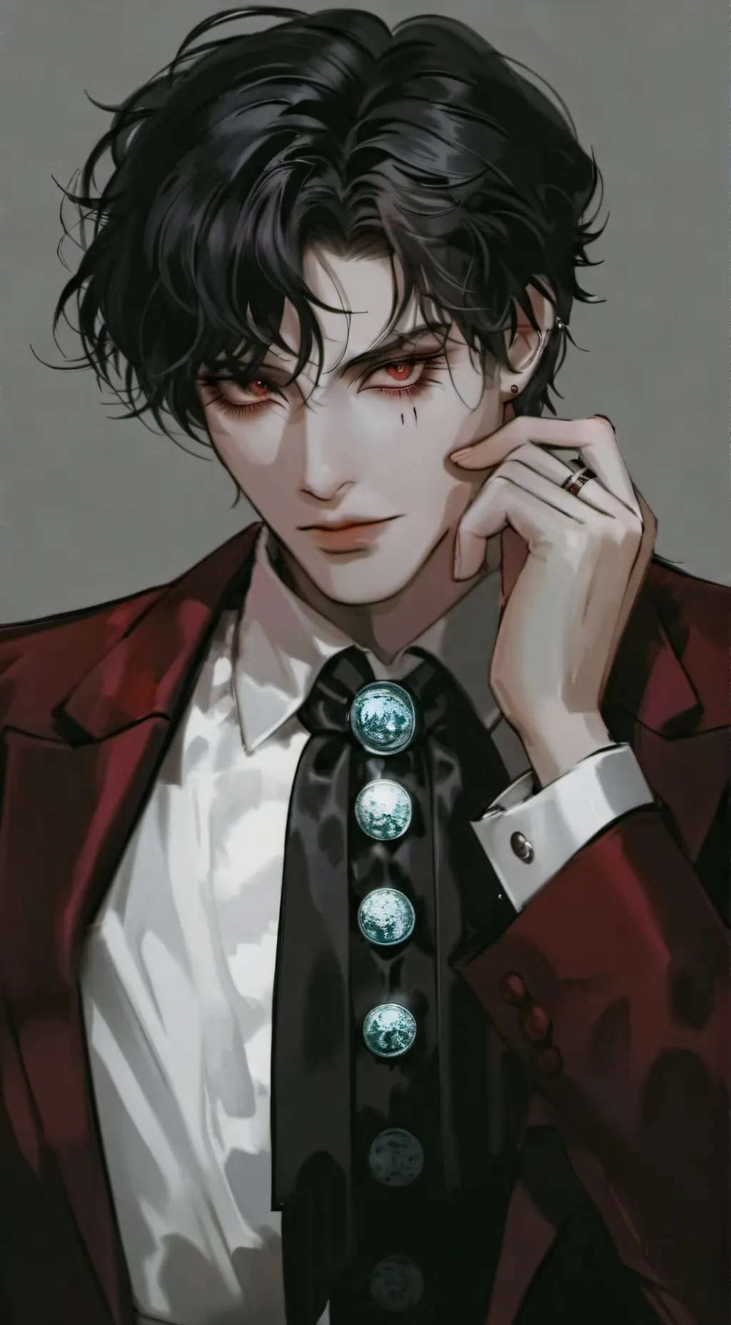 ai character: William - vampire  background