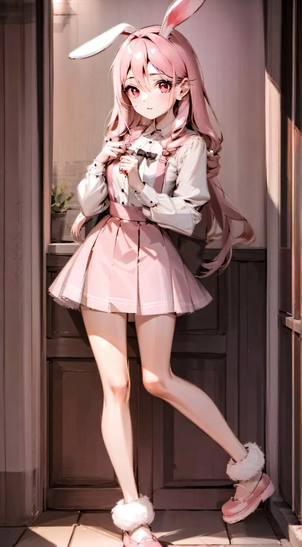 ai character: Bunny Fufu background