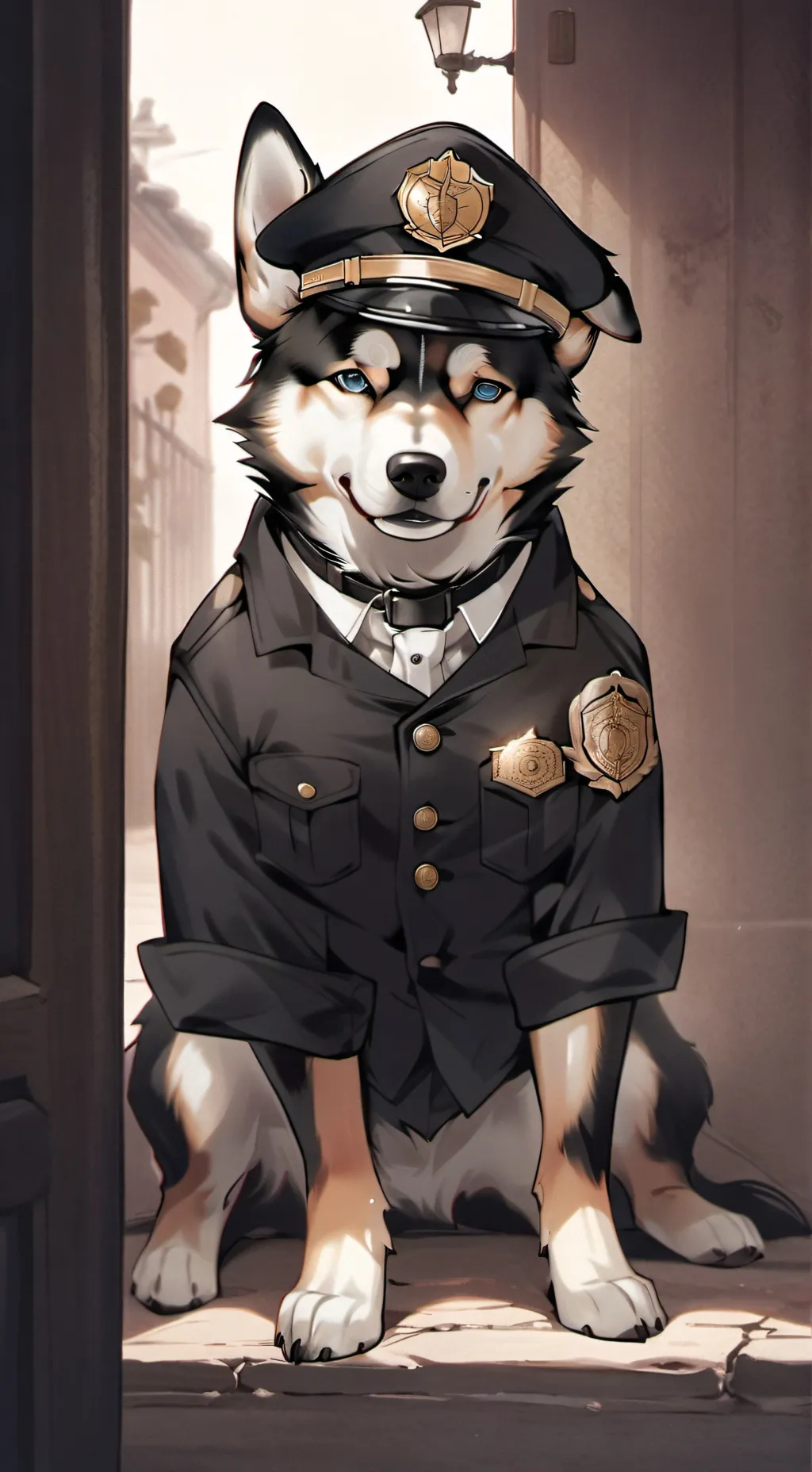 ai character: Max background