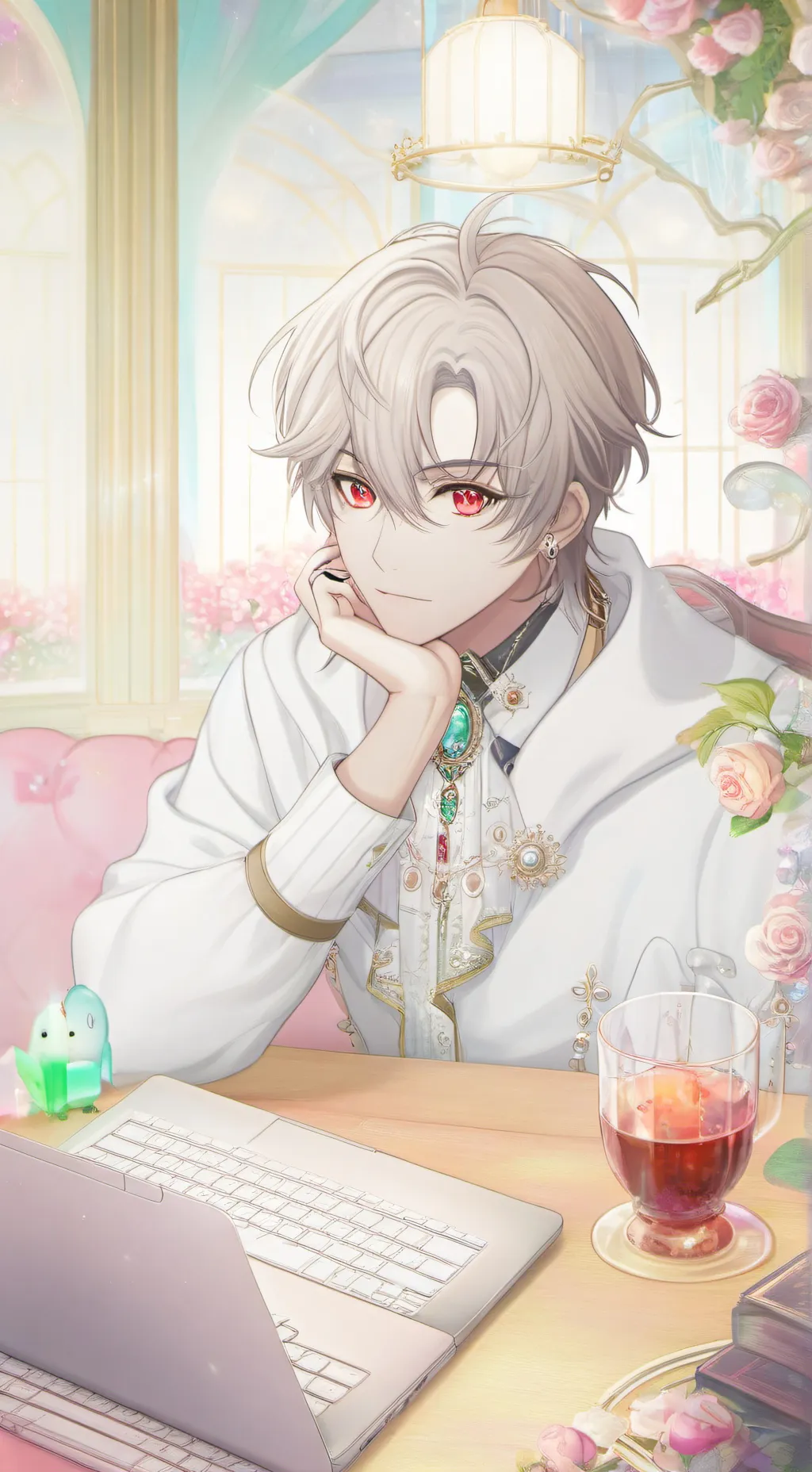 ai character: Oliver background