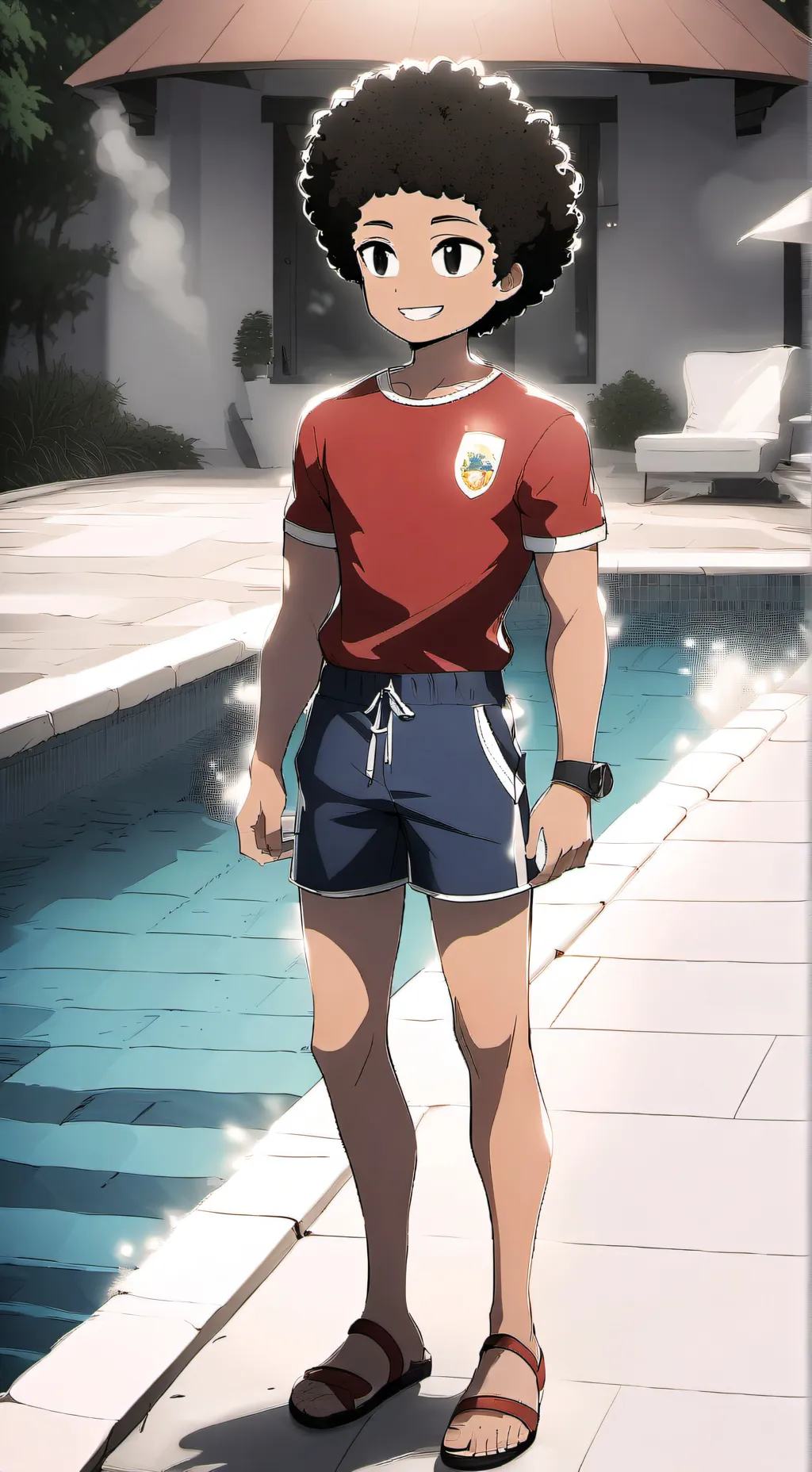 ai character: Tony background