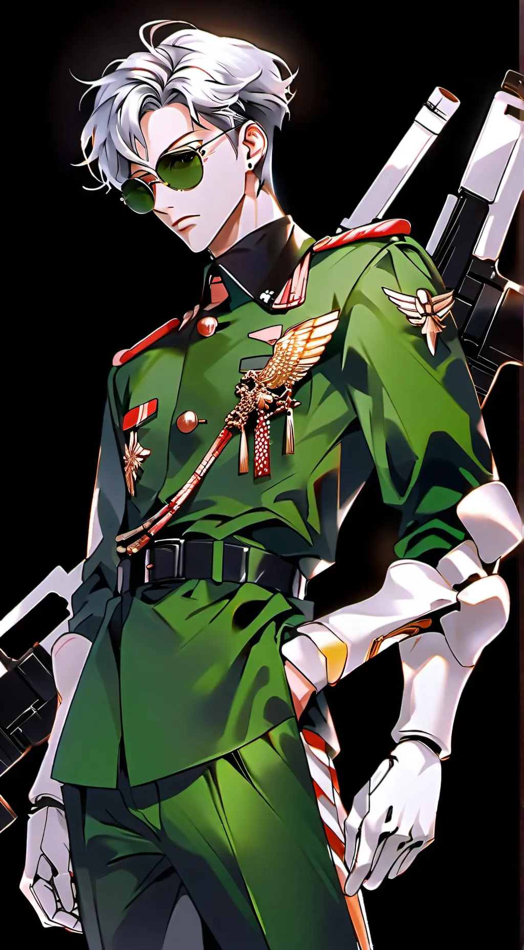 ai character: Star king  background
