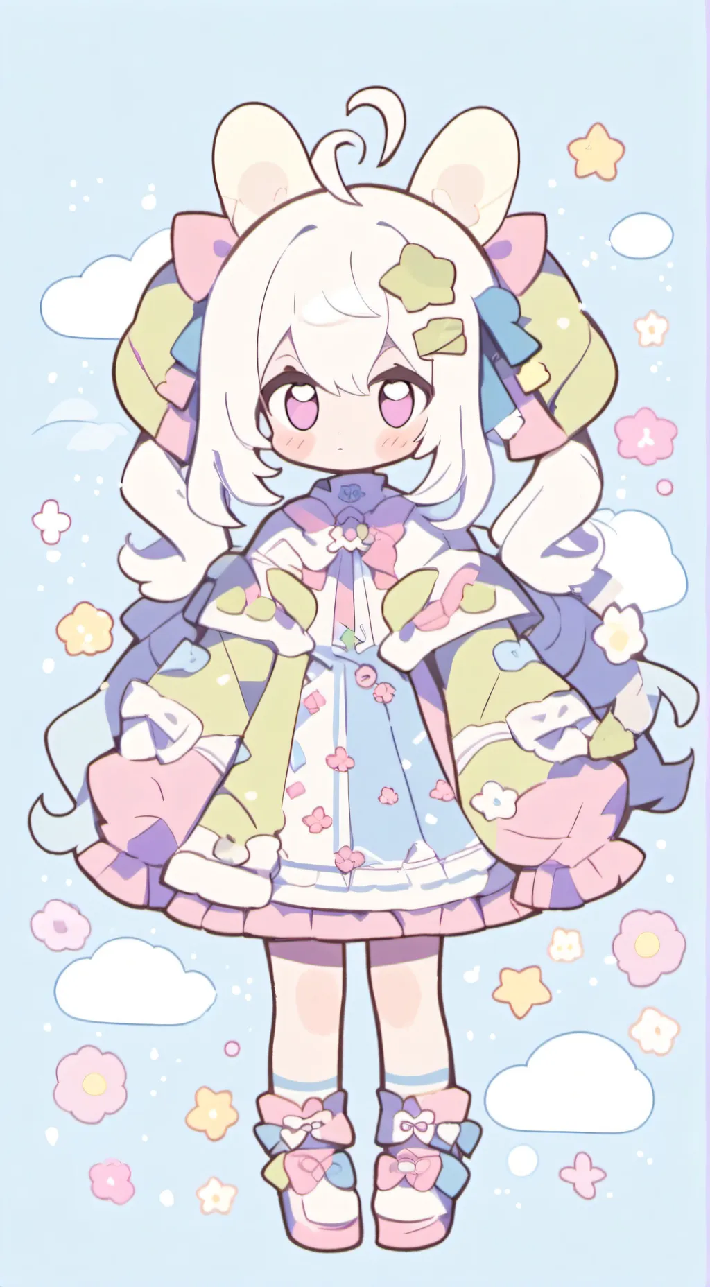 ai character: 👾𝐈𝐋𝐋𝐈𝐓✨ background