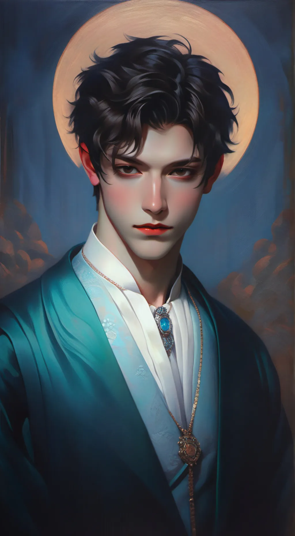 ai character: adan☆ background