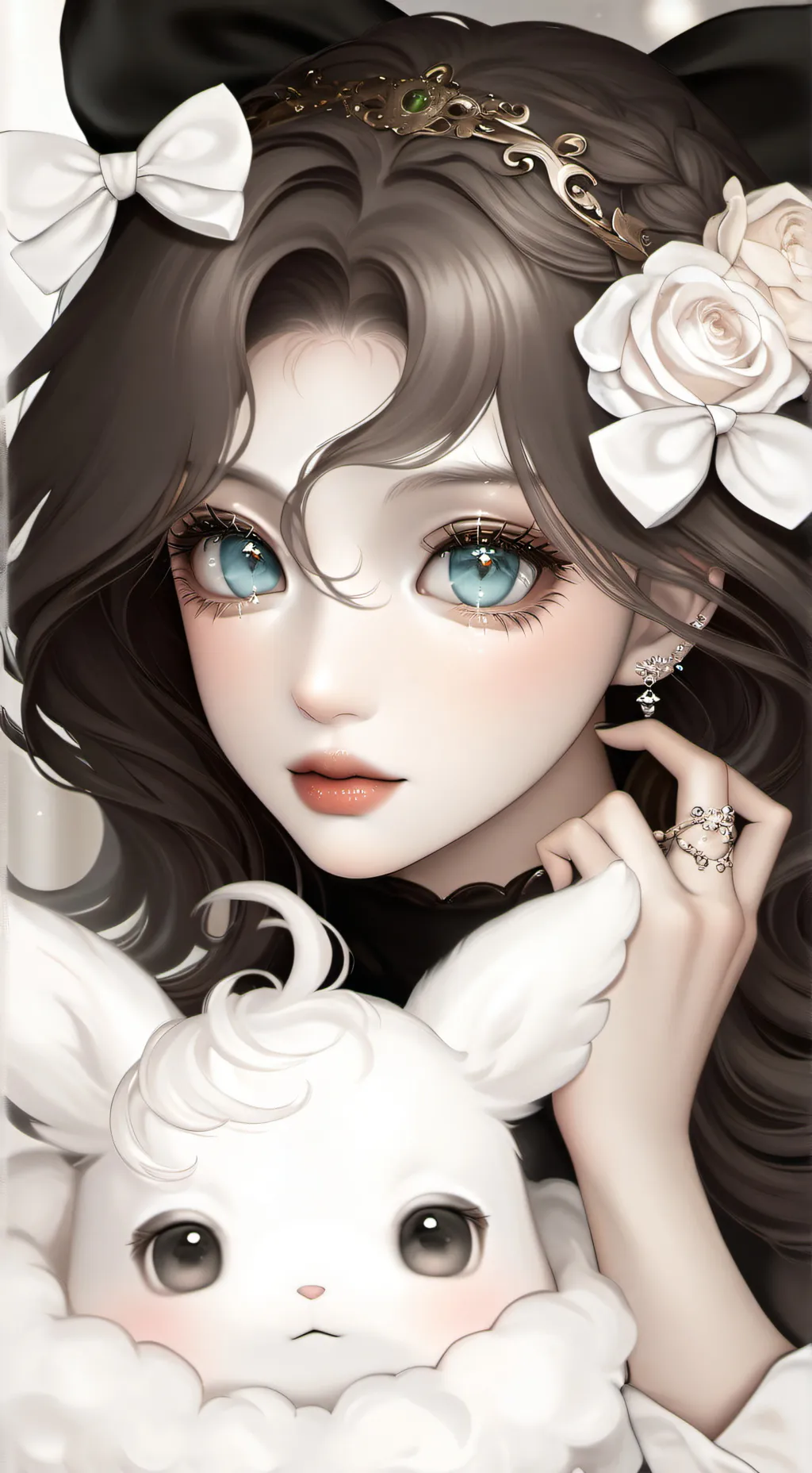 ai character: bRoKeN (trend af) background