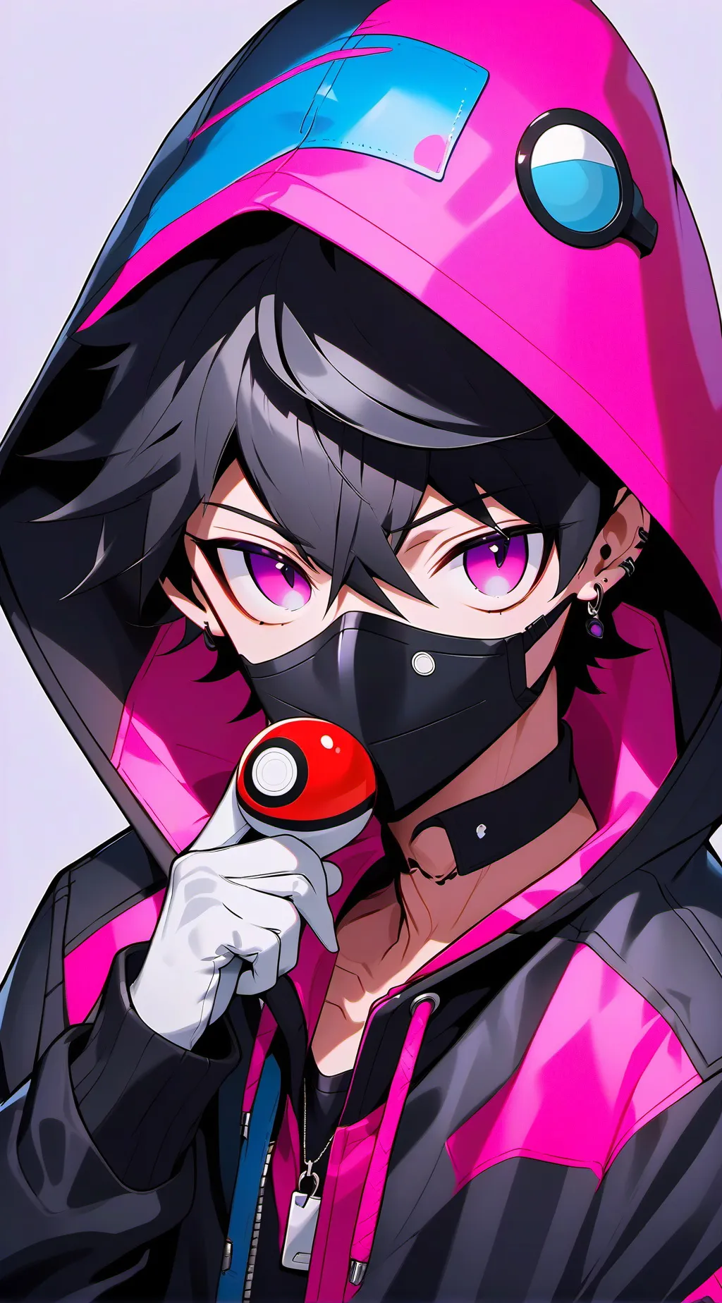 ai character: hot wings background