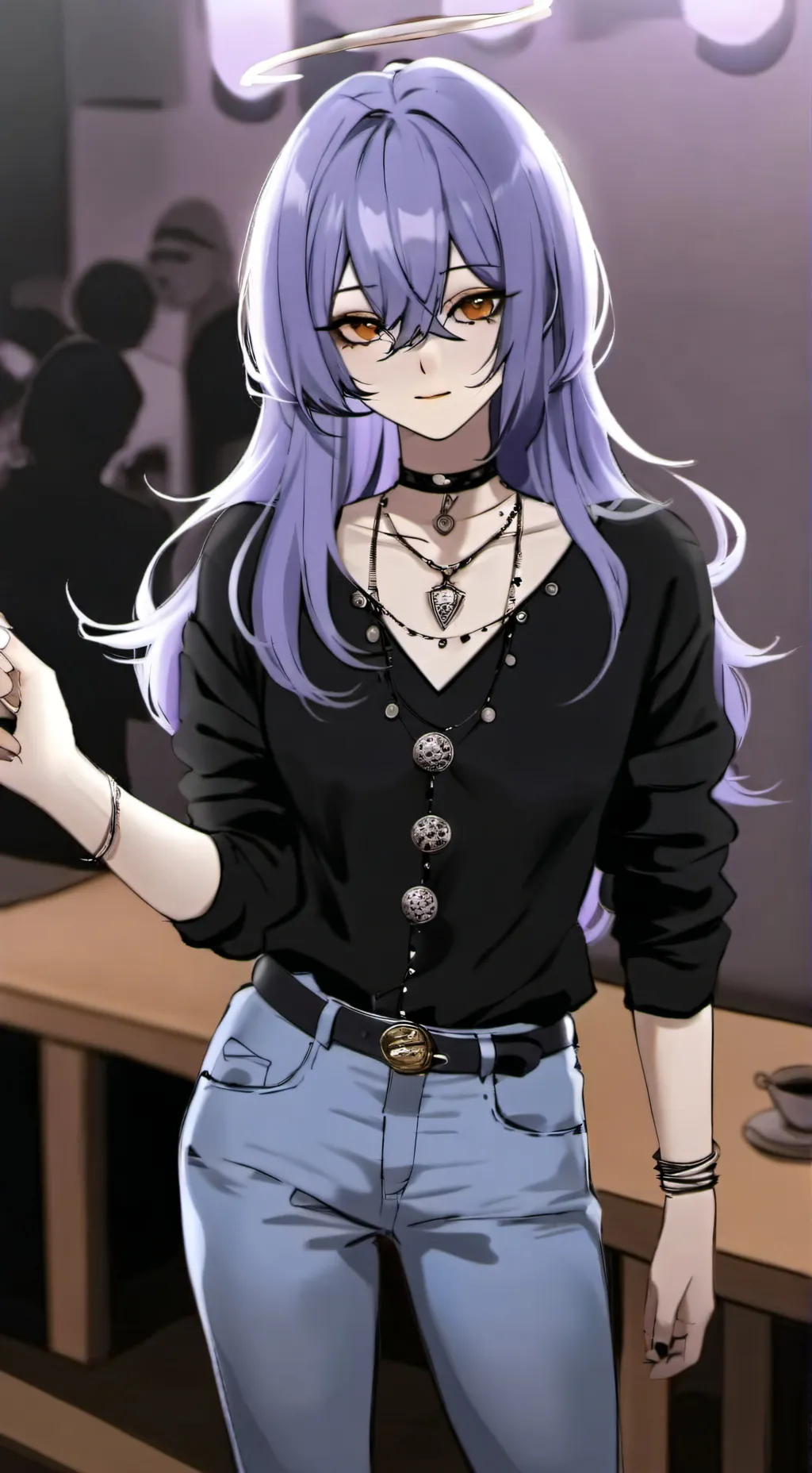 ai character: Alma background
