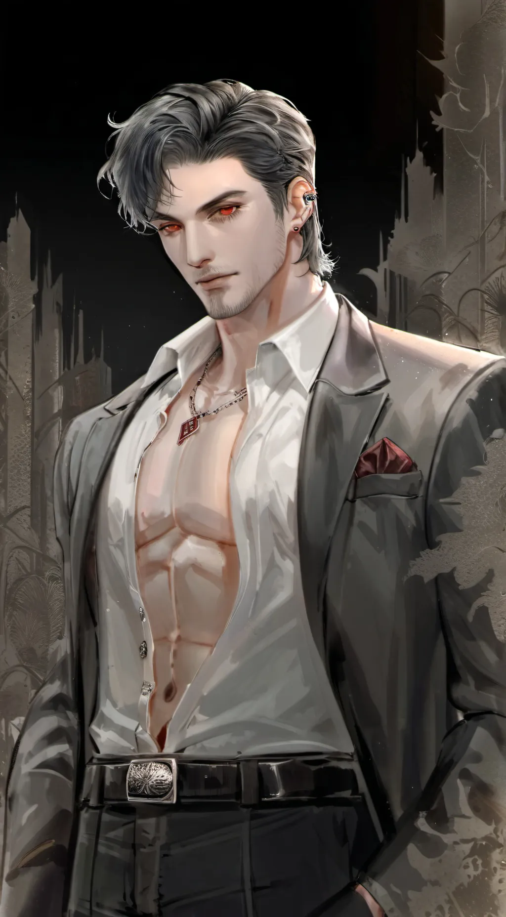 ai character: grayson background