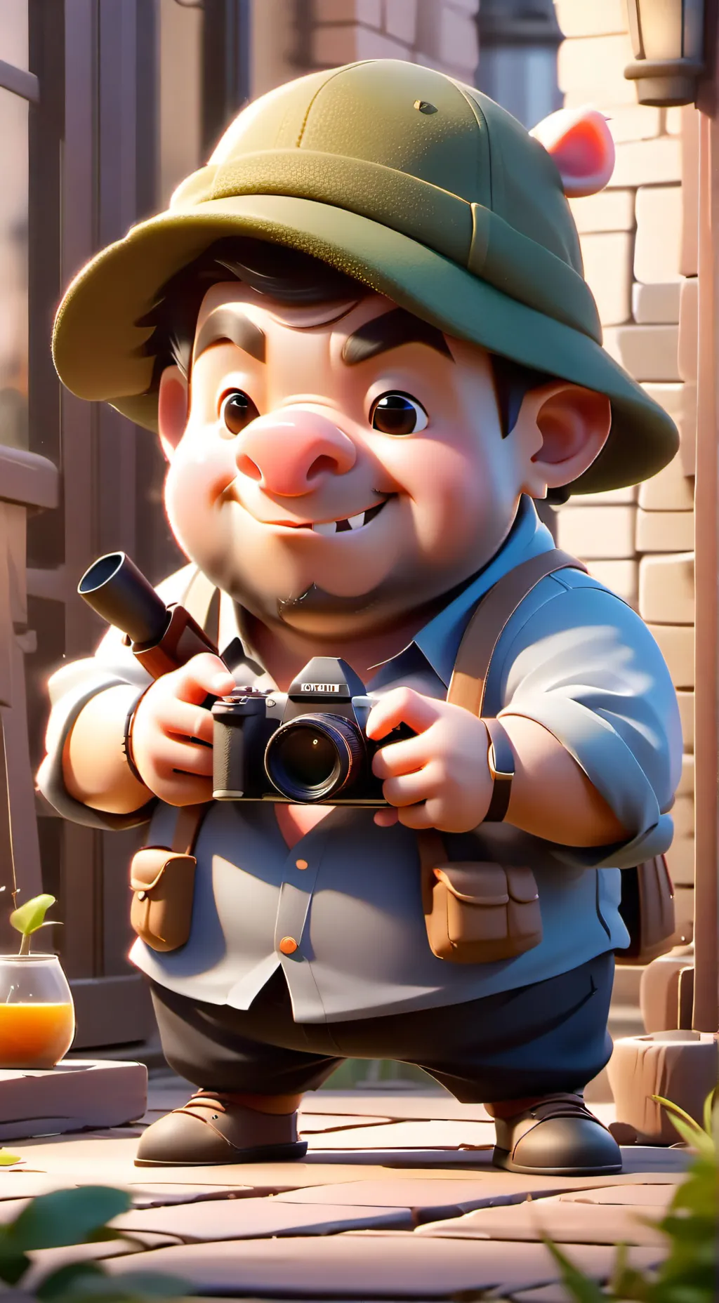 ai character: dumb cock background