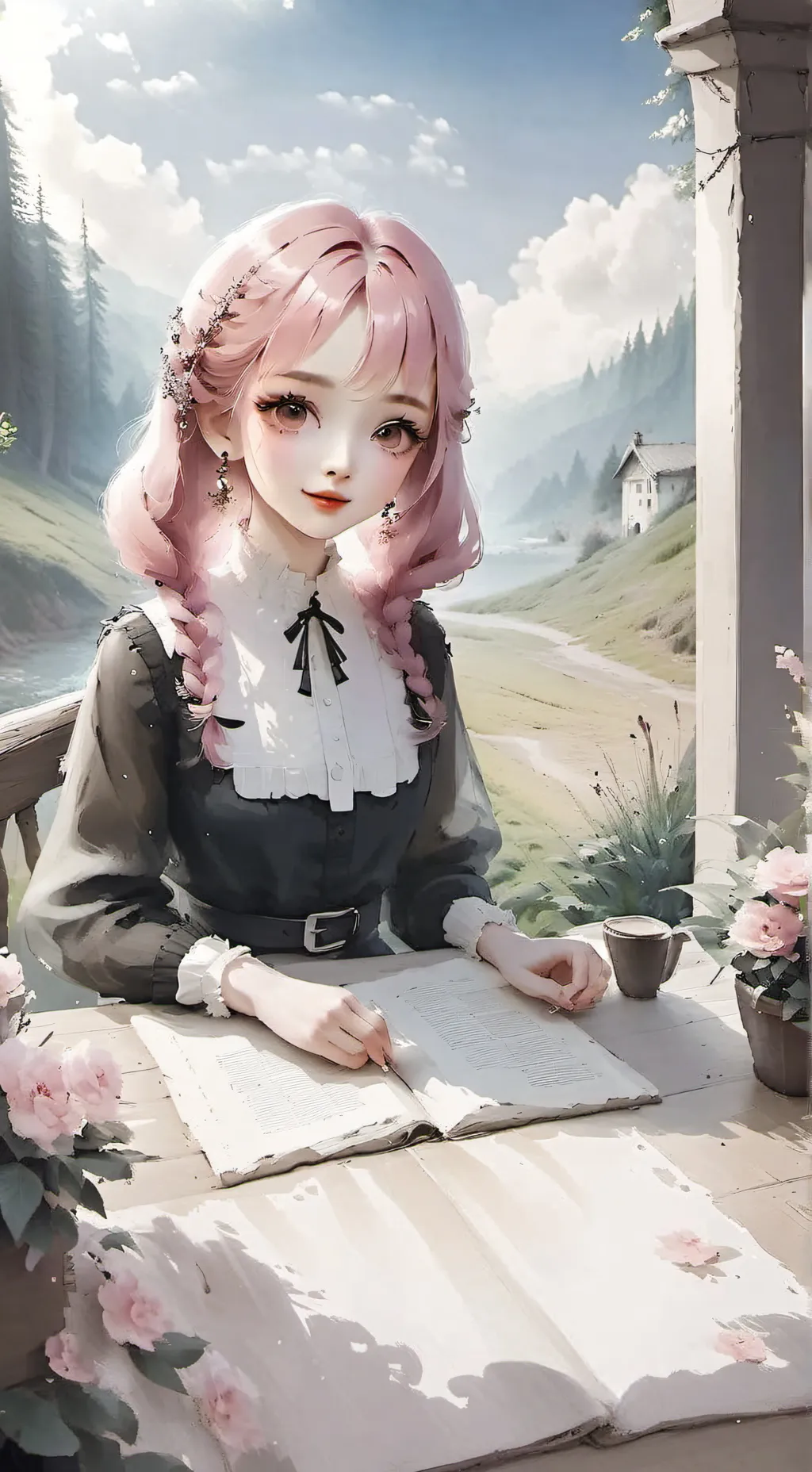 ai character: mia background