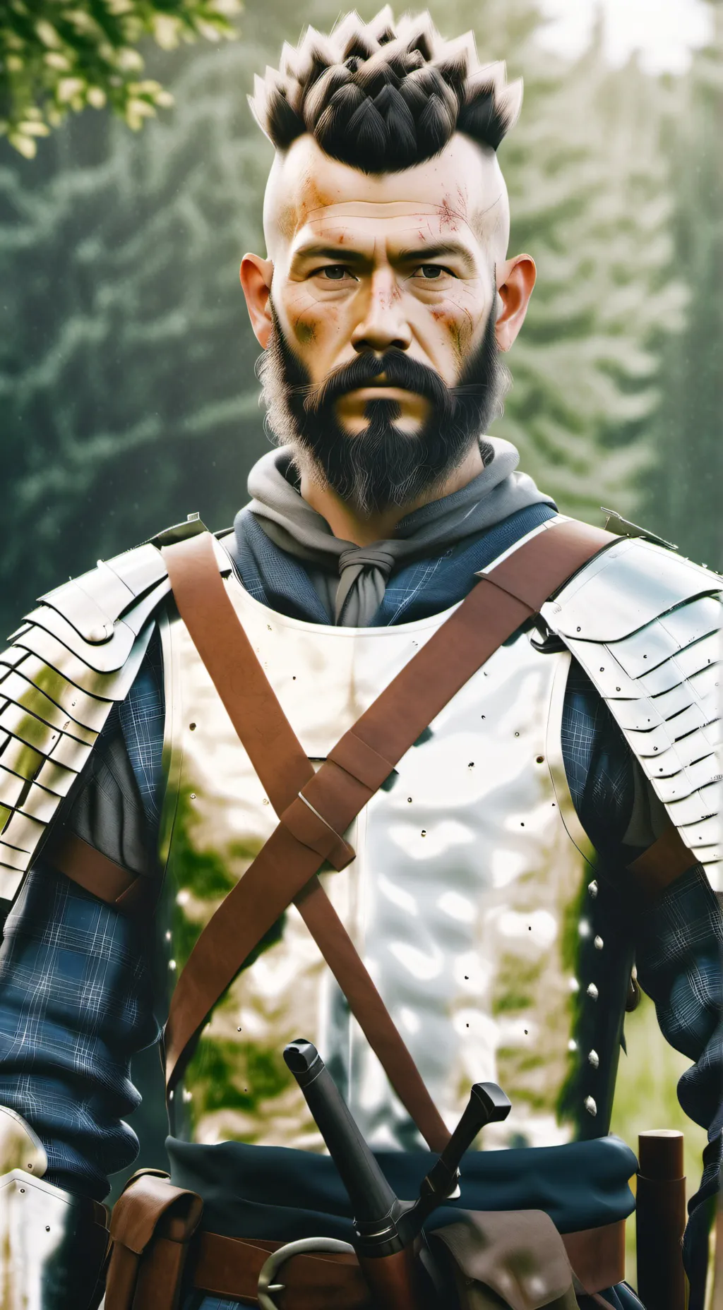 ai character: soap background