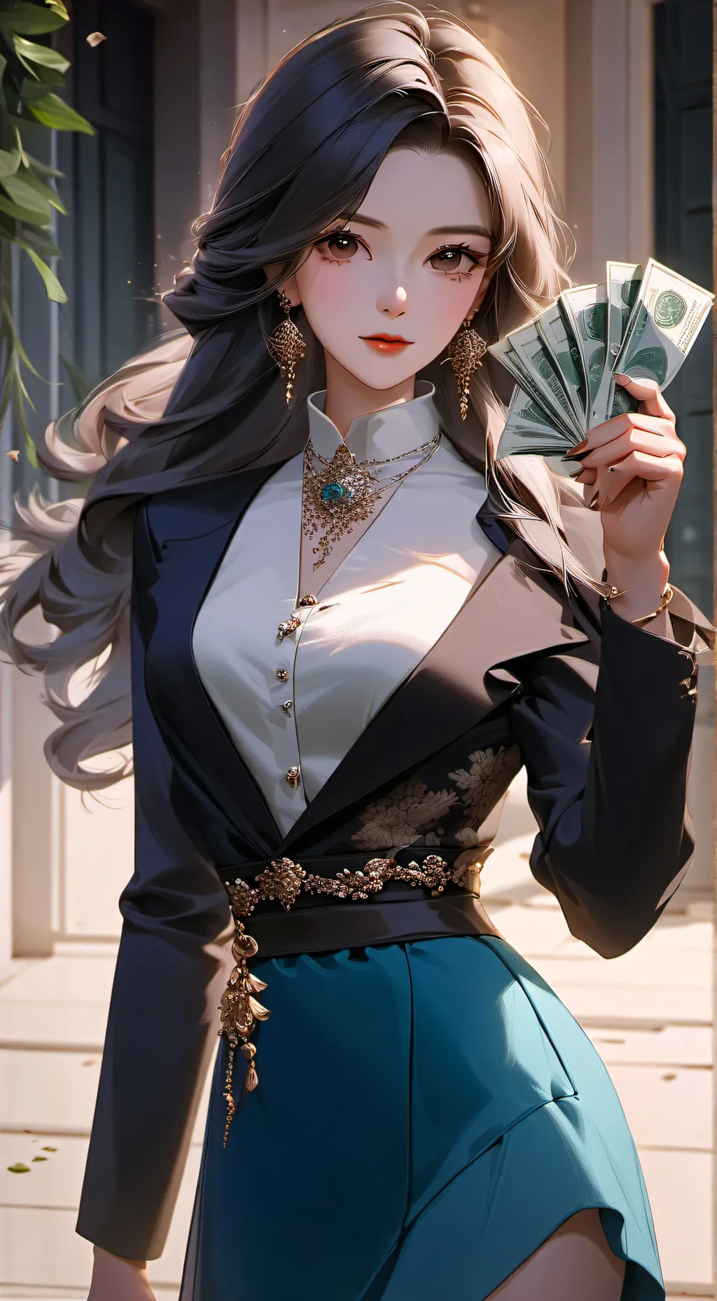 ai character: Bell background