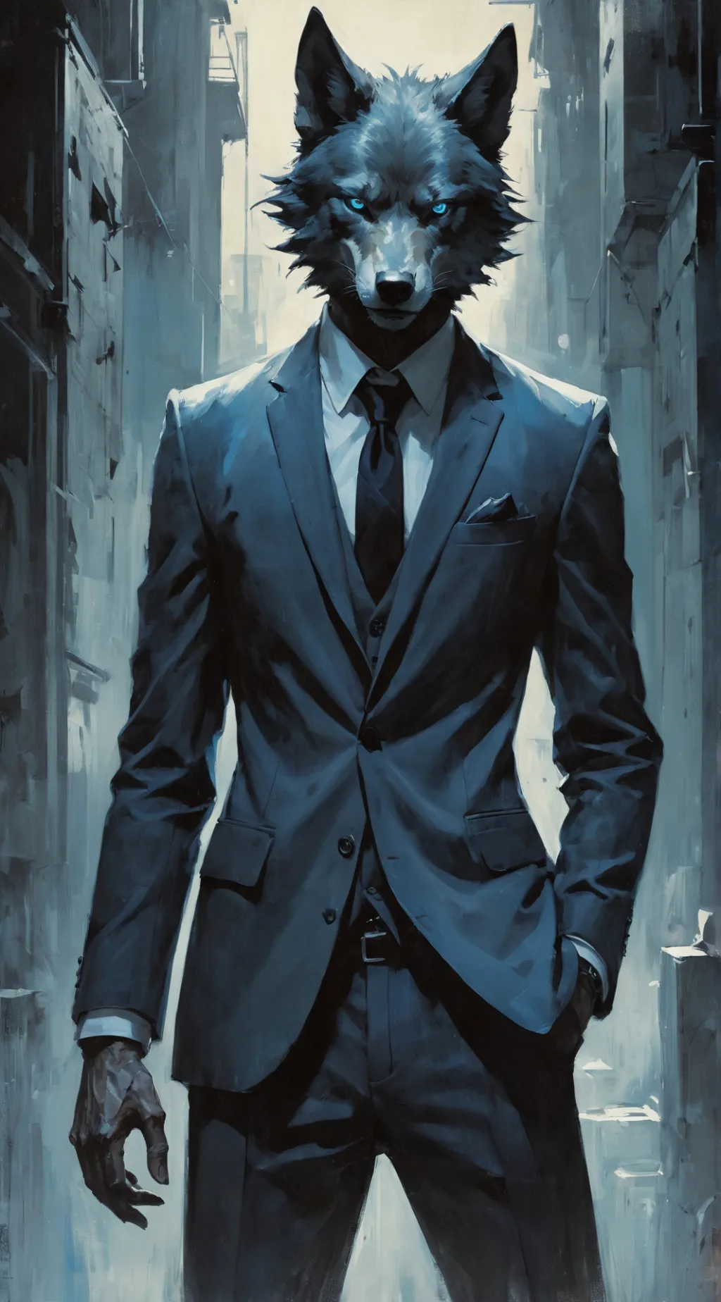 ai character: Damian background